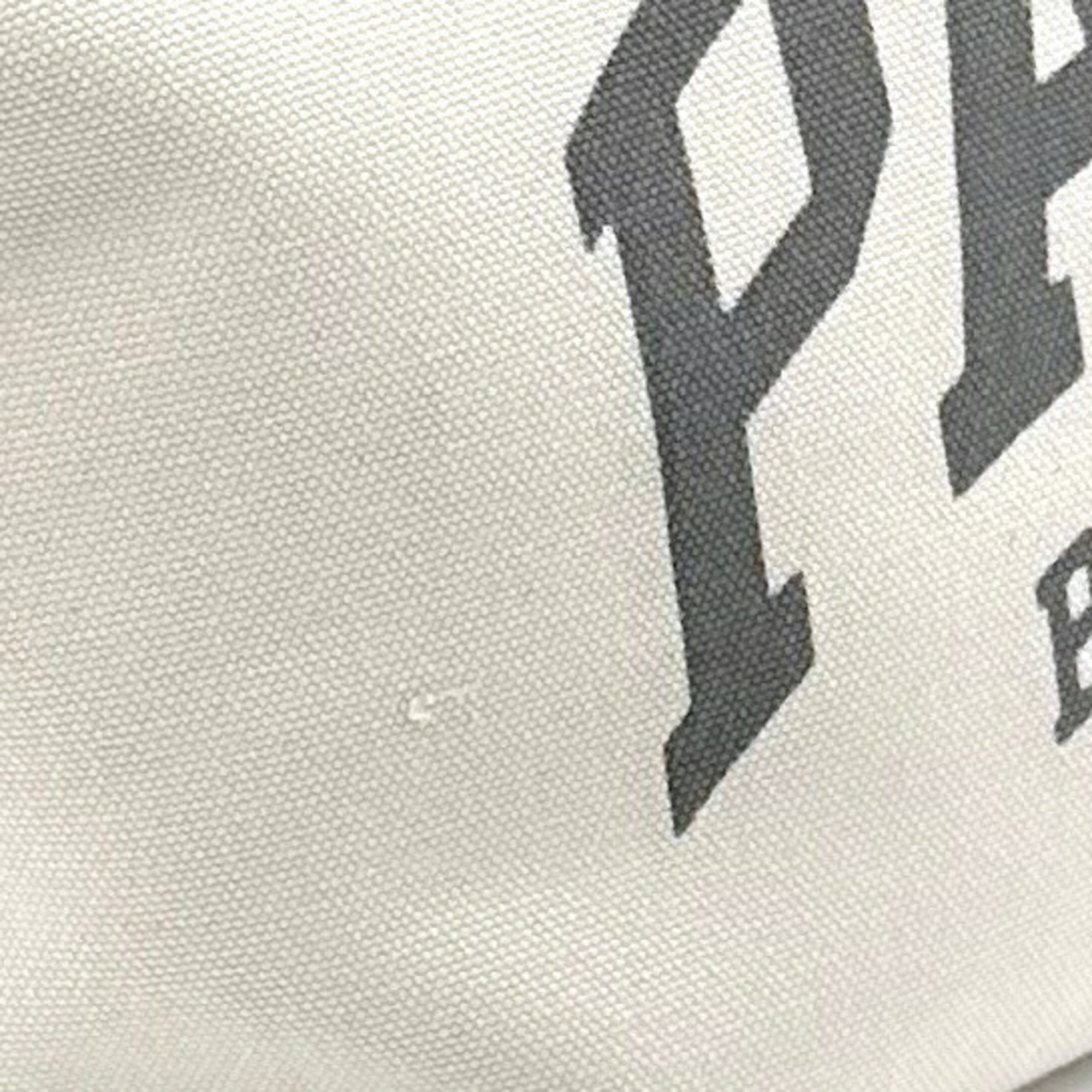 Balenciaga Black Canvas Leather Tote Bag (Pre-Owned)