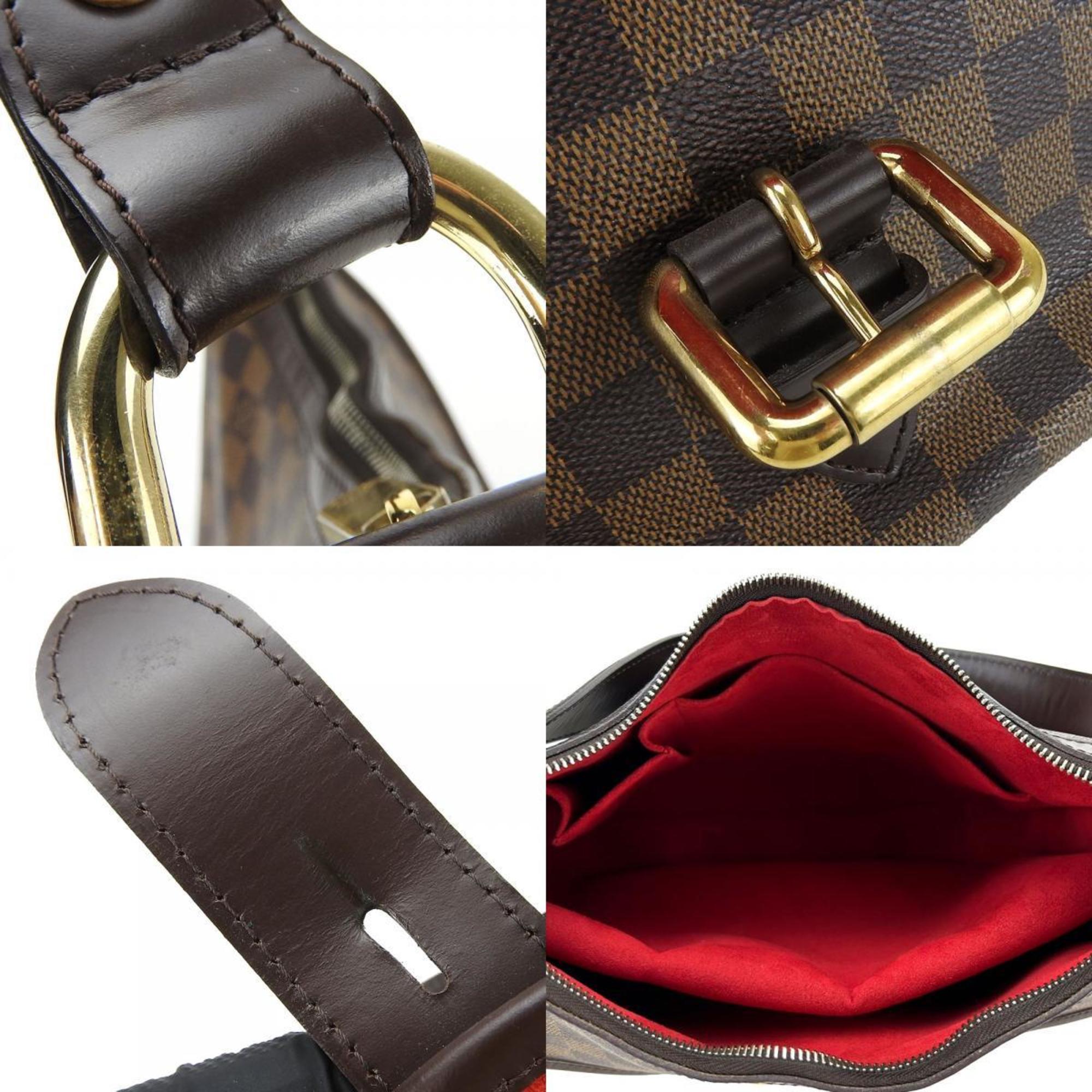 Louis Vuitton Damier Brown Damier Canvas Handbag (Pre-Owned)