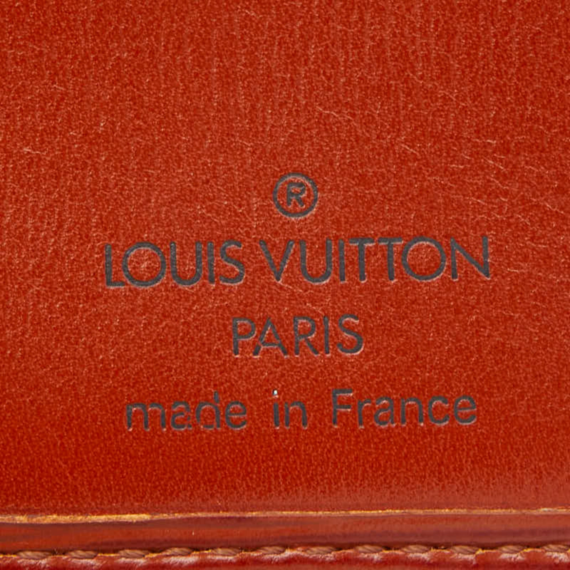 Louis Vuitton Epi Kenyan Brown Leather Wallet (Bi-Fold) (Pre-Owned)