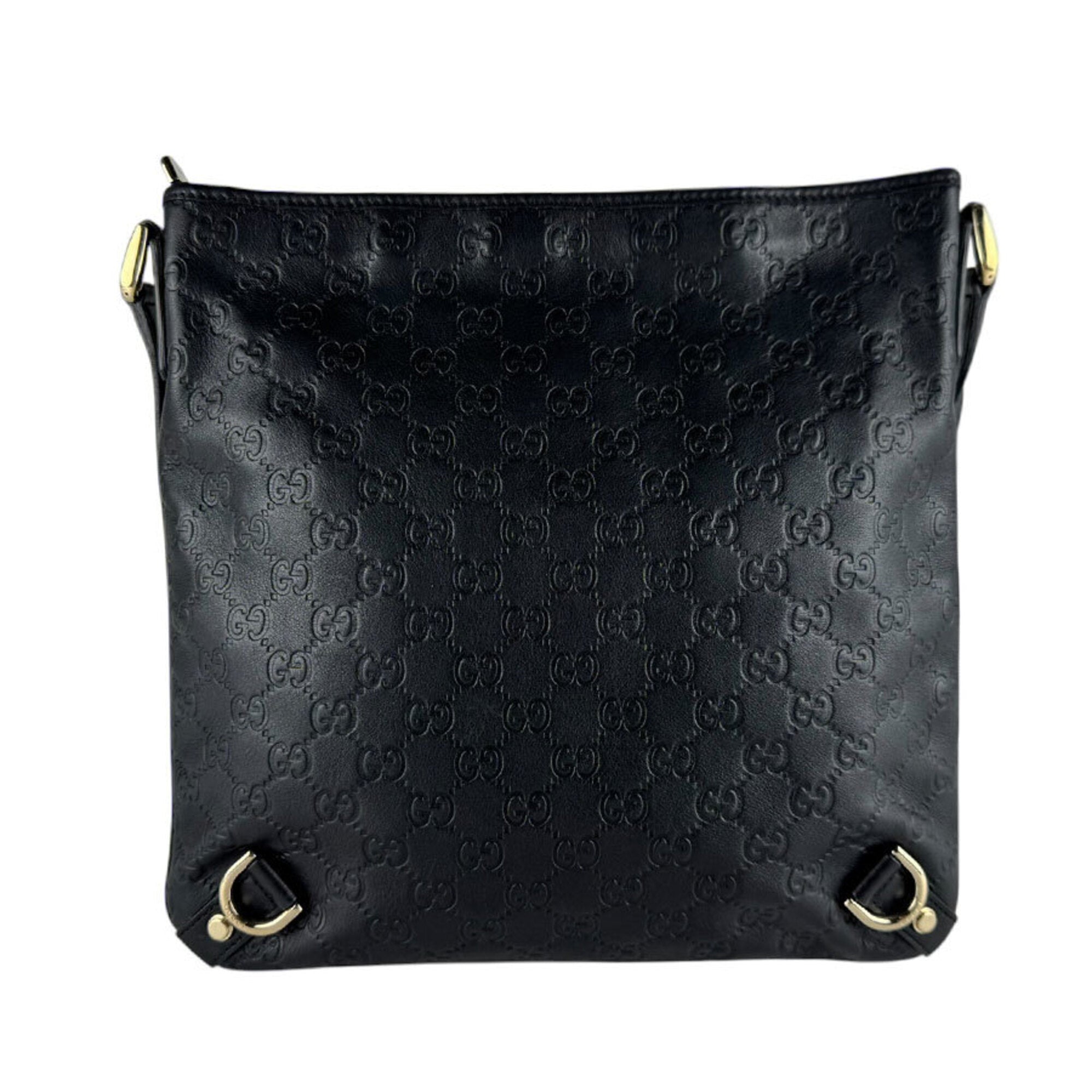 Gucci Black Leather Shoulder Bag (Pre-Owned)