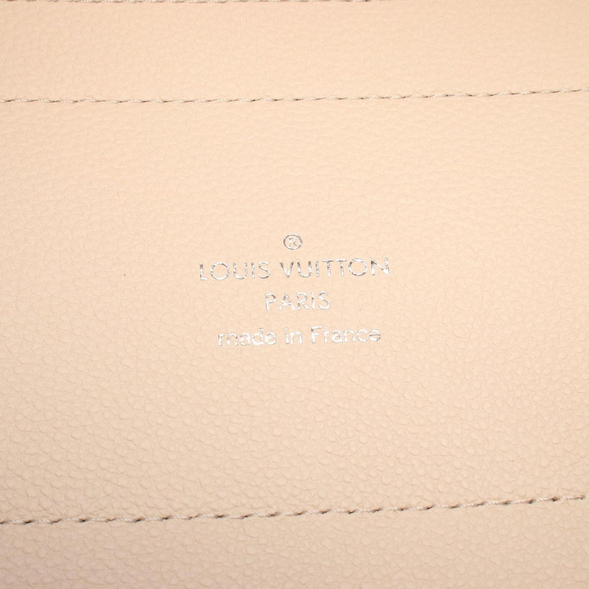 Louis Vuitton Brown Ivory Mahina Leather Handbag (Pre-Owned)