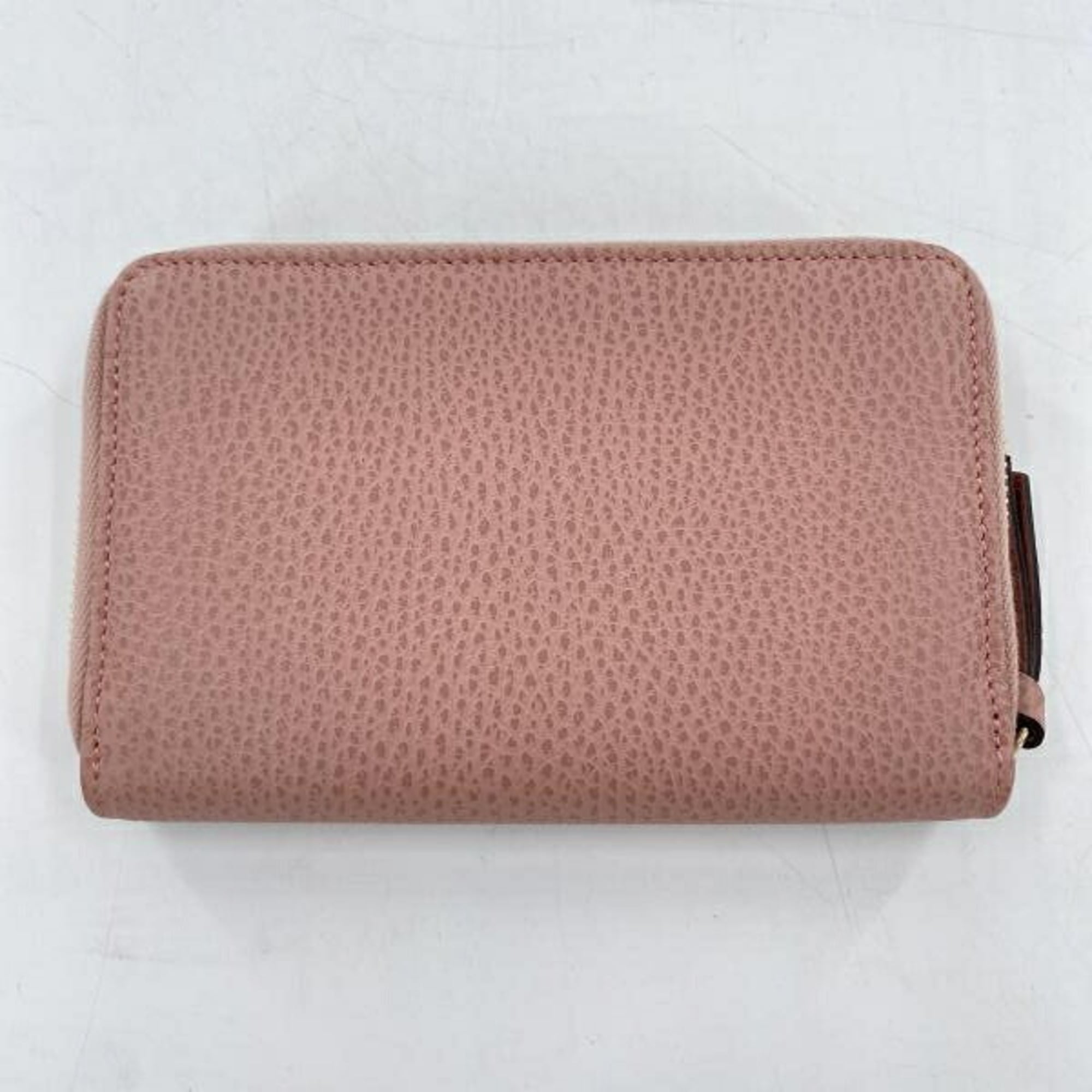 Gucci Pink Leather Wallet (Bi-Fold) (Pre-Owned)