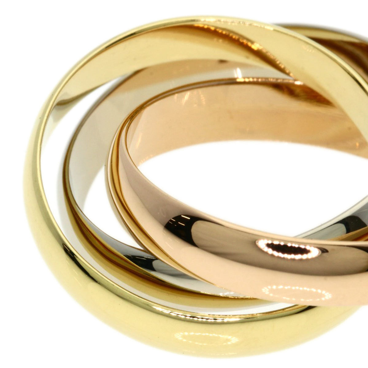 Cartier Yellow Gold (18K) Pink Gold (18K) White Gold (18K) Band Ring (Pre-Owned)