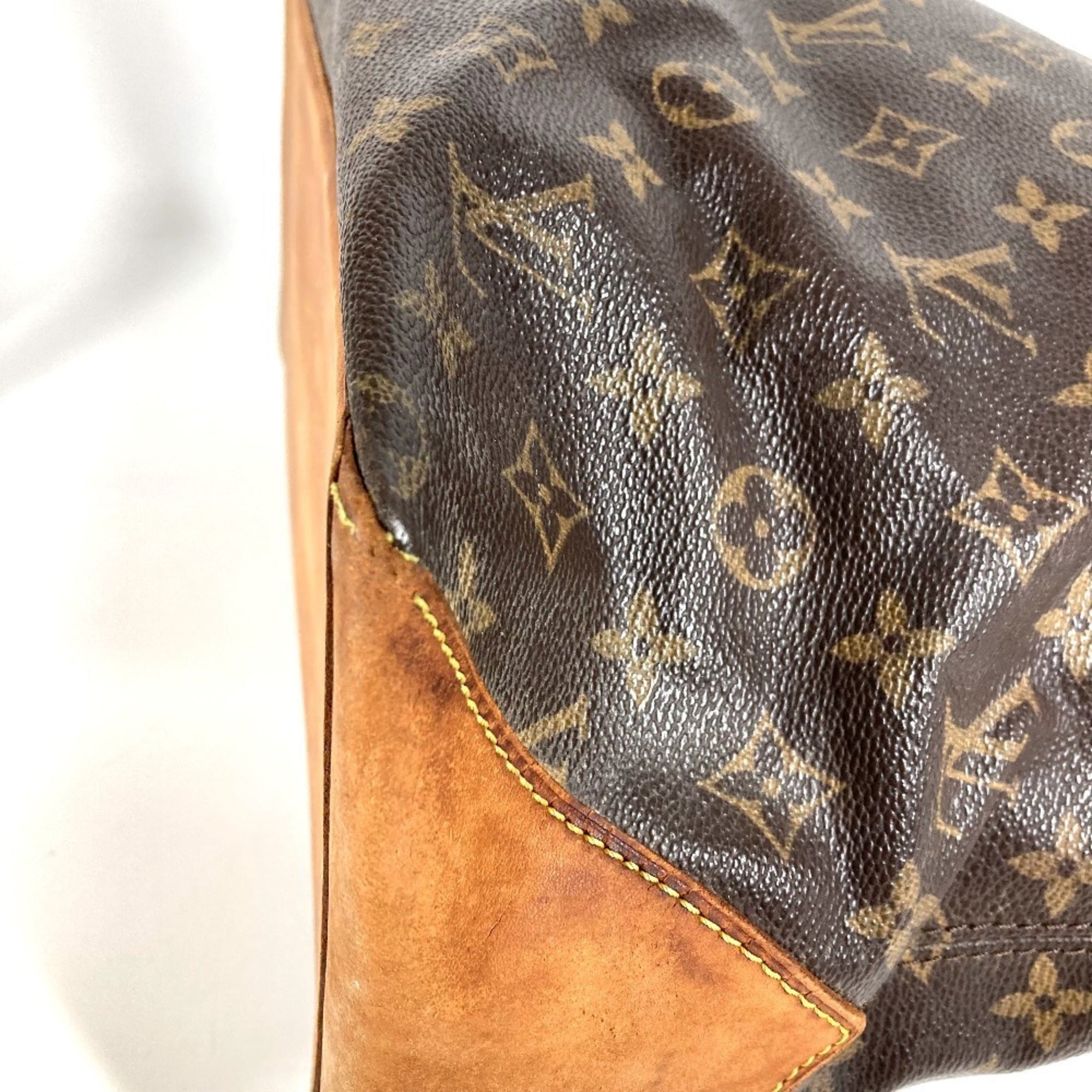 Louis Vuitton Brown Monogram Shoulder Bag Tote Bag (Pre-Owned)
