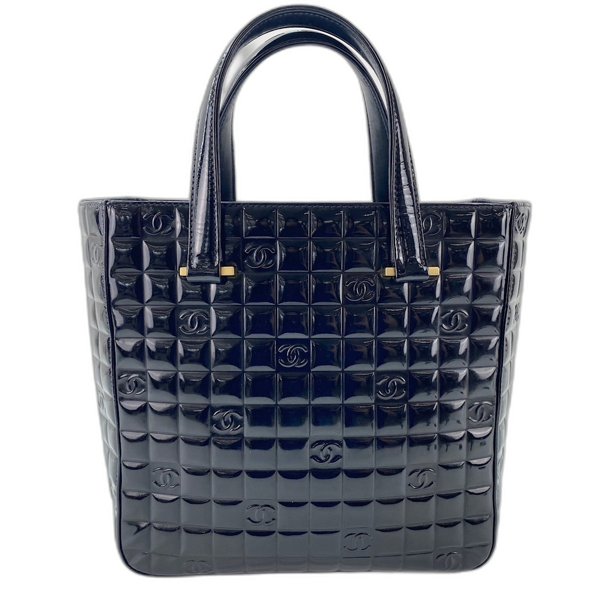 Chanel Black Leather Tote Bag (Pre-Owned)