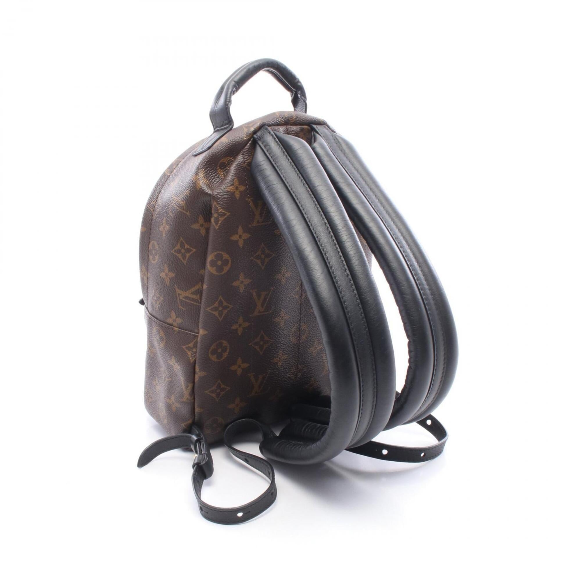 Louis Vuitton Beige Brown Monogram Reverse Pvc Leather Backpack Handbag (Pre-Owned)