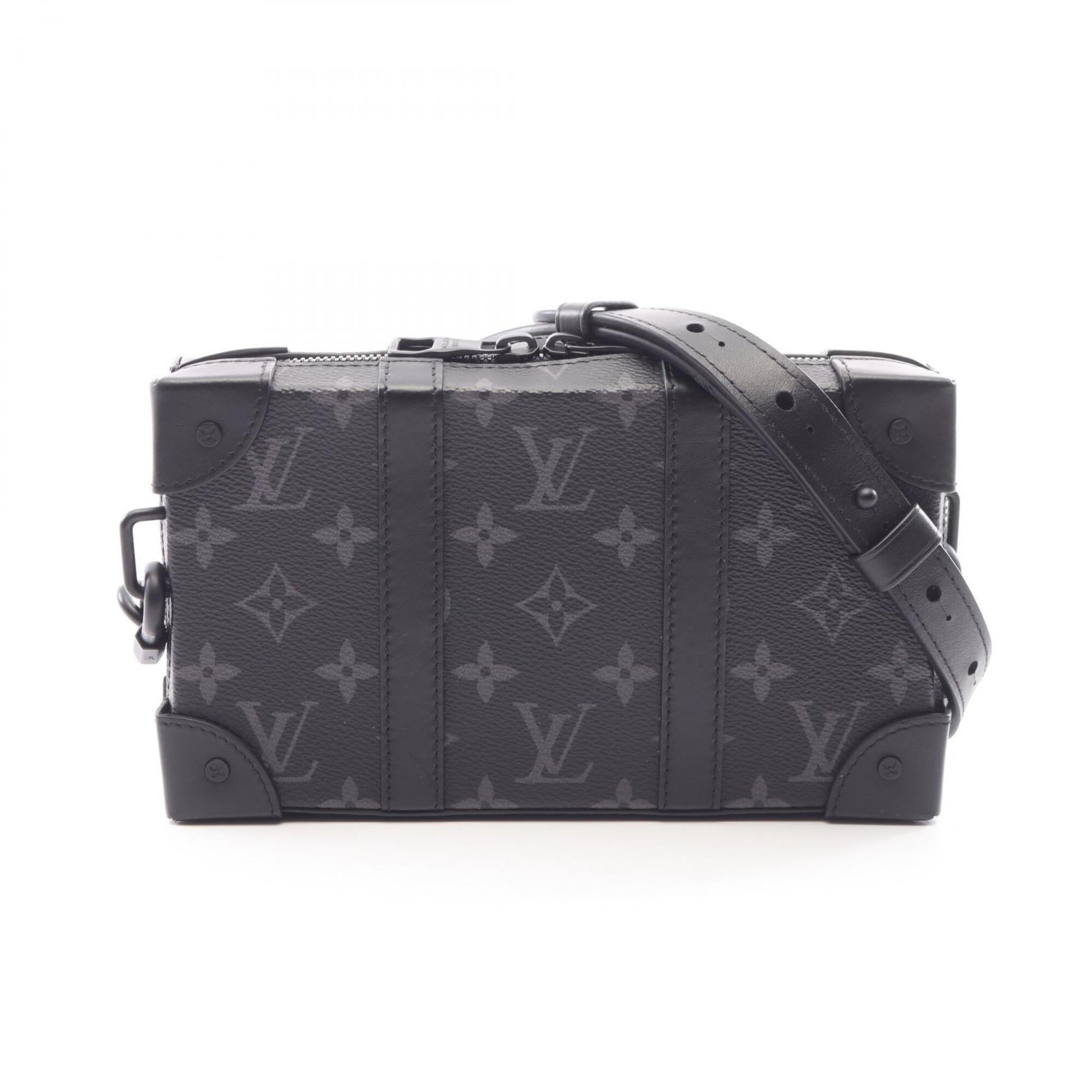 Louis Vuitton Black Monogram Eclipse Coated Canvas Leather Handbag Shoulder Bag (Pre-Owned)