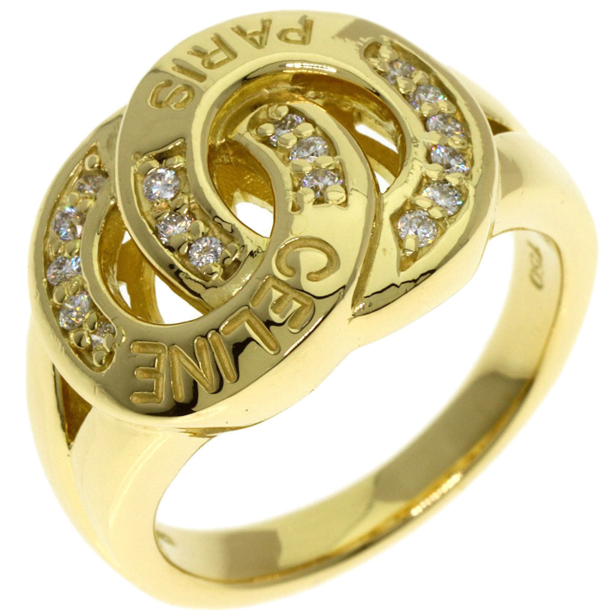 Celine Yellow Gold Yellow Gold (18K) Band Ring (Pre-Owned)