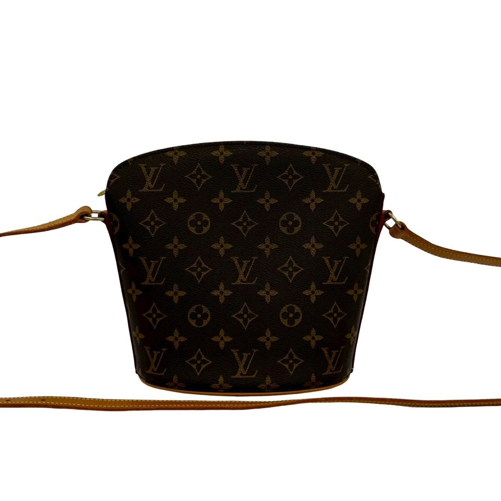 Louis Vuitton Brown Leather Pvc Pochette Shoulder Bag (Pre-Owned)