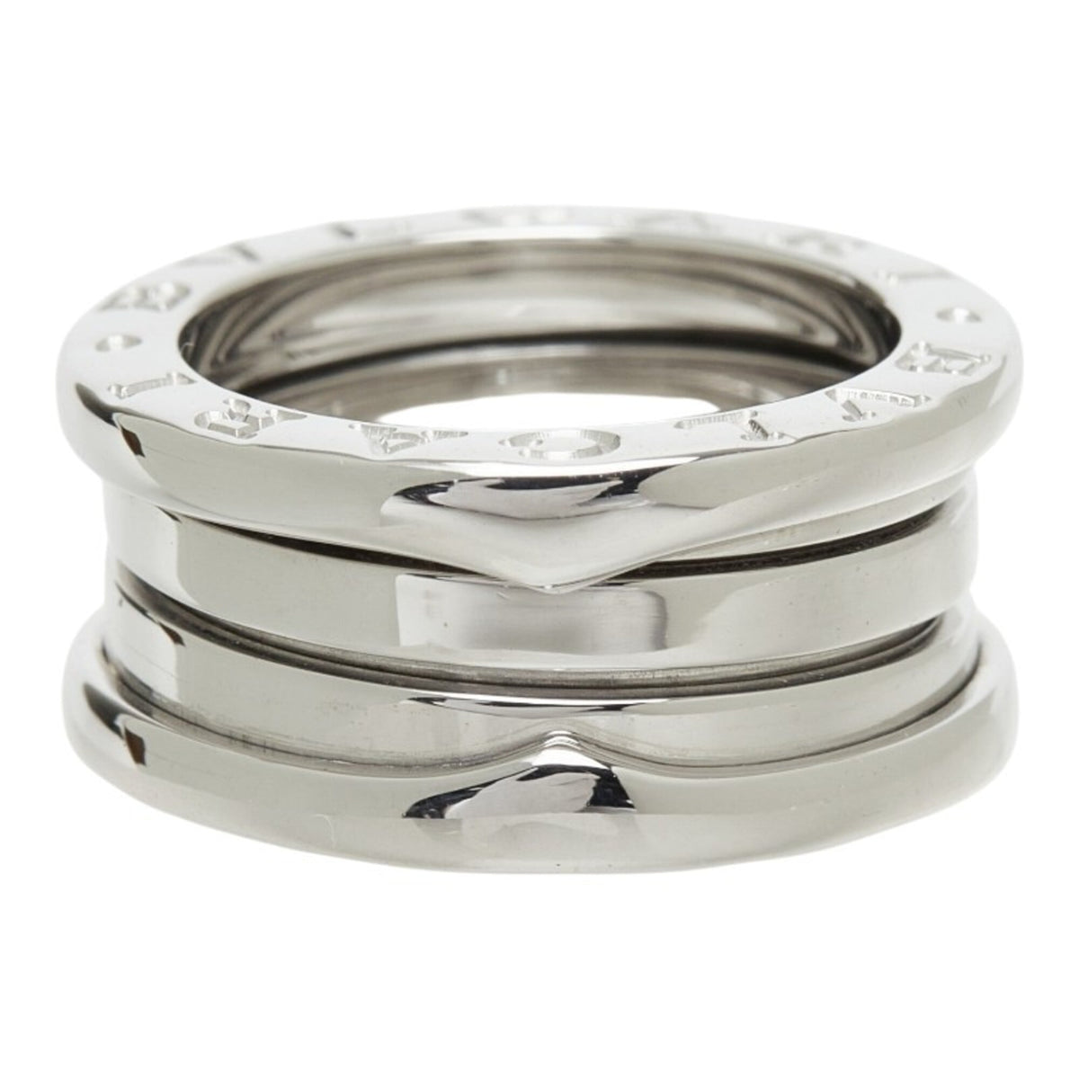 Bvlgari White Gold White Gold (18K) Band Ring (Pre-Owned)