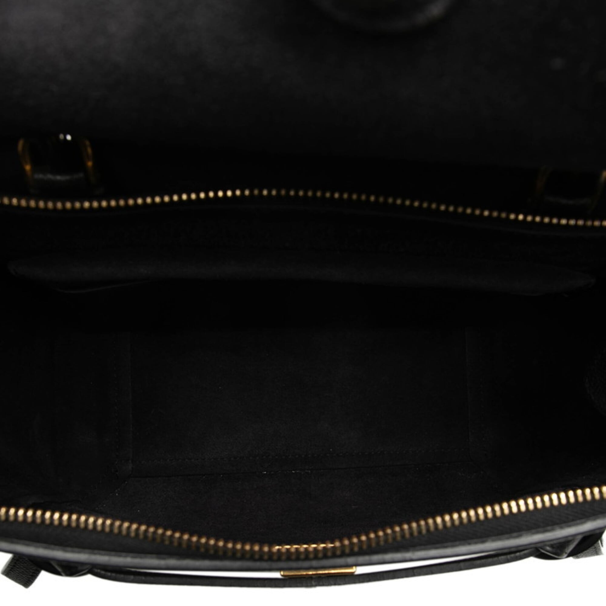 Celine Black Leather Handbag Shoulder Bag (Pre-Owned)