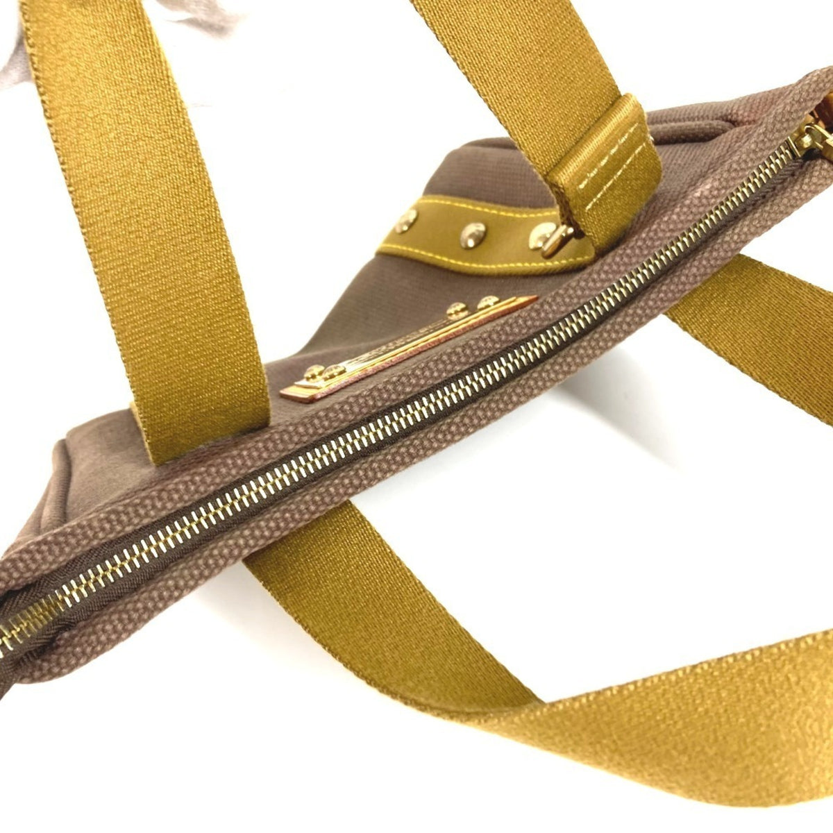 Louis Vuitton Brown Canvas Tote Bag (Pre-Owned)