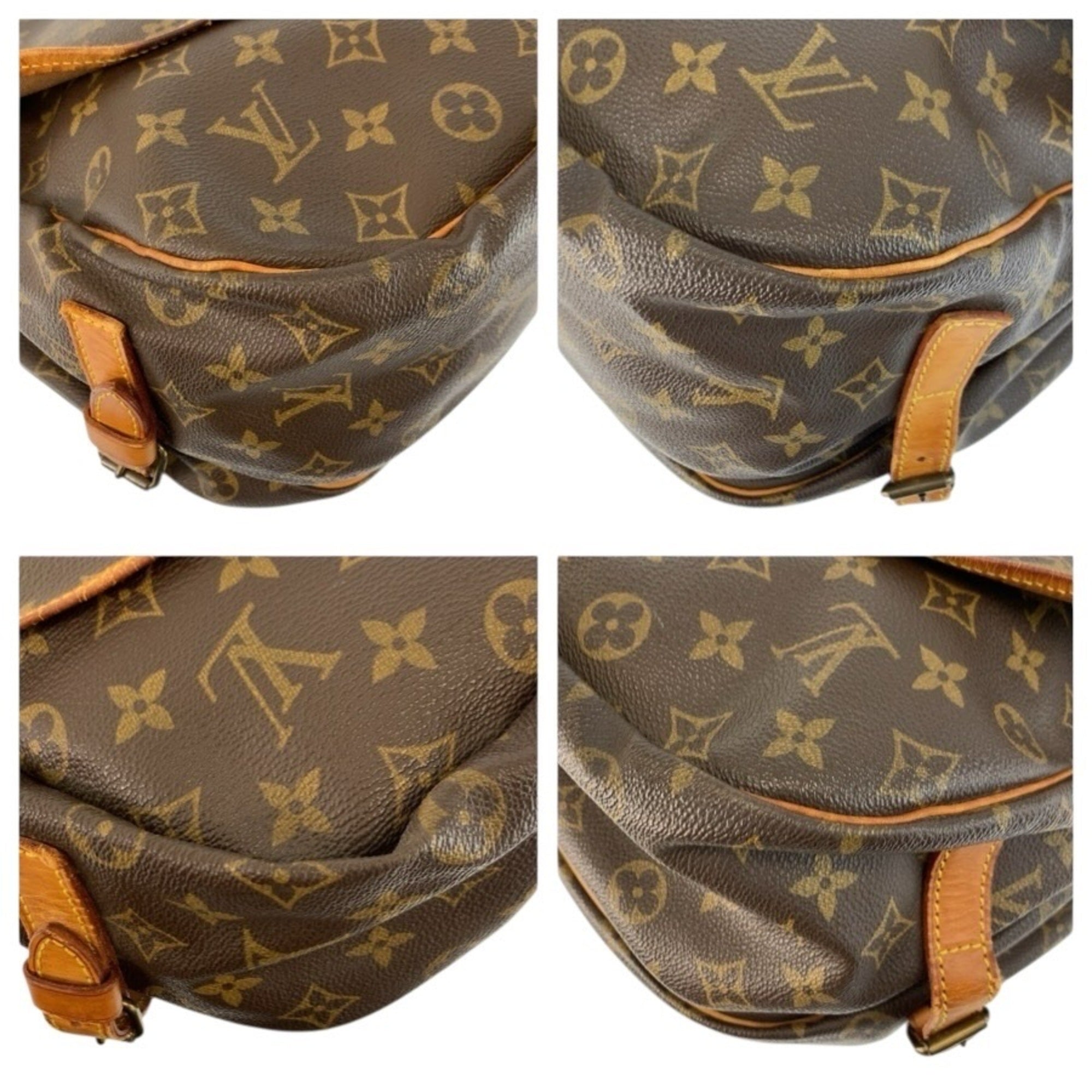 Louis Vuitton Brown Monogram Monogram Messenger Bag Shoulder Bag (Pre-Owned)