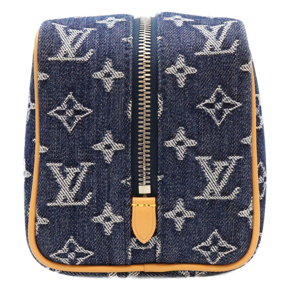 Louis Vuitton Dark Blue Monogram Denim Handbag (Pre-Owned)