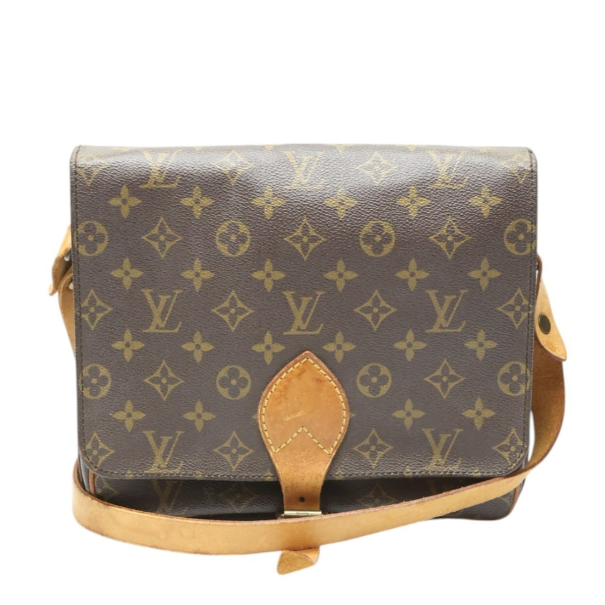 Louis Vuitton Brown Monogram Monogram Shoulder Bag (Pre-Owned)