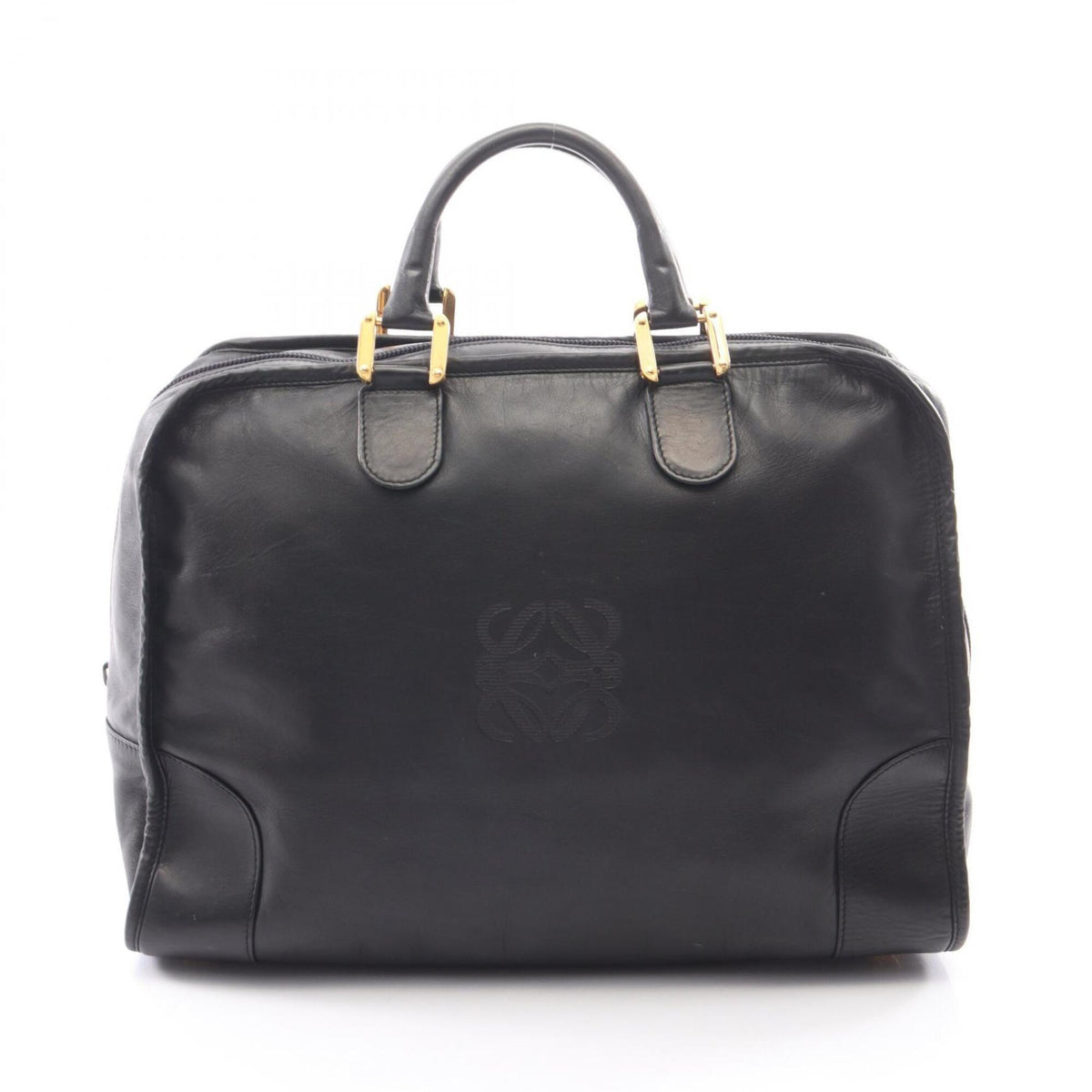 Loewe Black Leather Handbag (Pre-Owned)