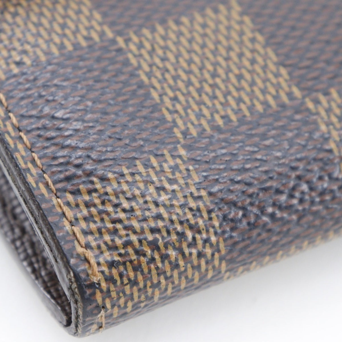 Louis Vuitton Damier Brown Damier Canvas Long Wallet (Bi-Fold) (Pre-Owned)