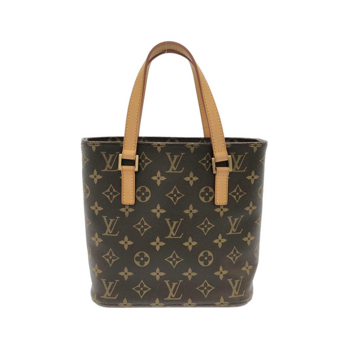 Louis Vuitton Marron Coated Canvas Handbag (Pre-Owned)
