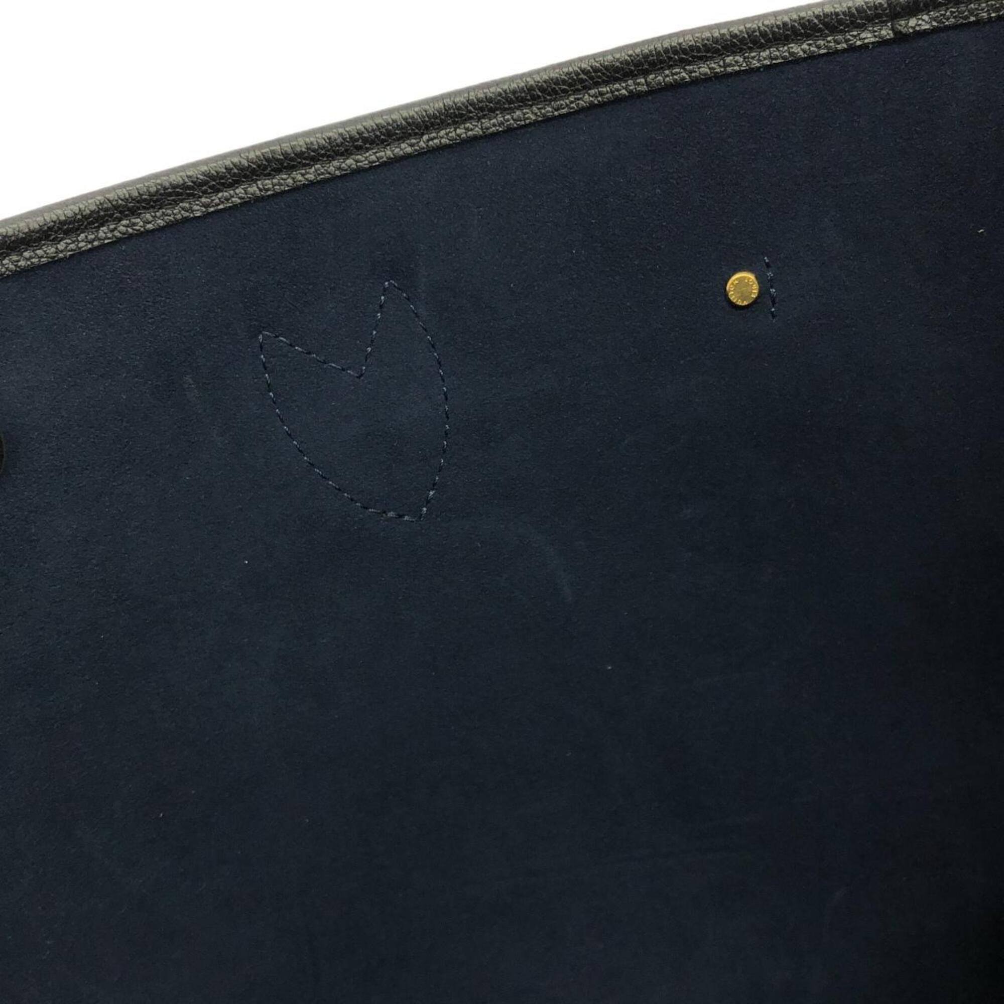Louis Vuitton Black Leather Handbag Pouch (Pre-Owned)