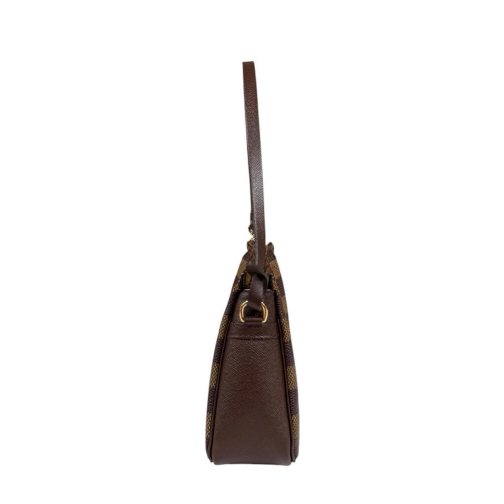 Louis Vuitton Brown Damier Canvas Handbag (Pre-Owned)