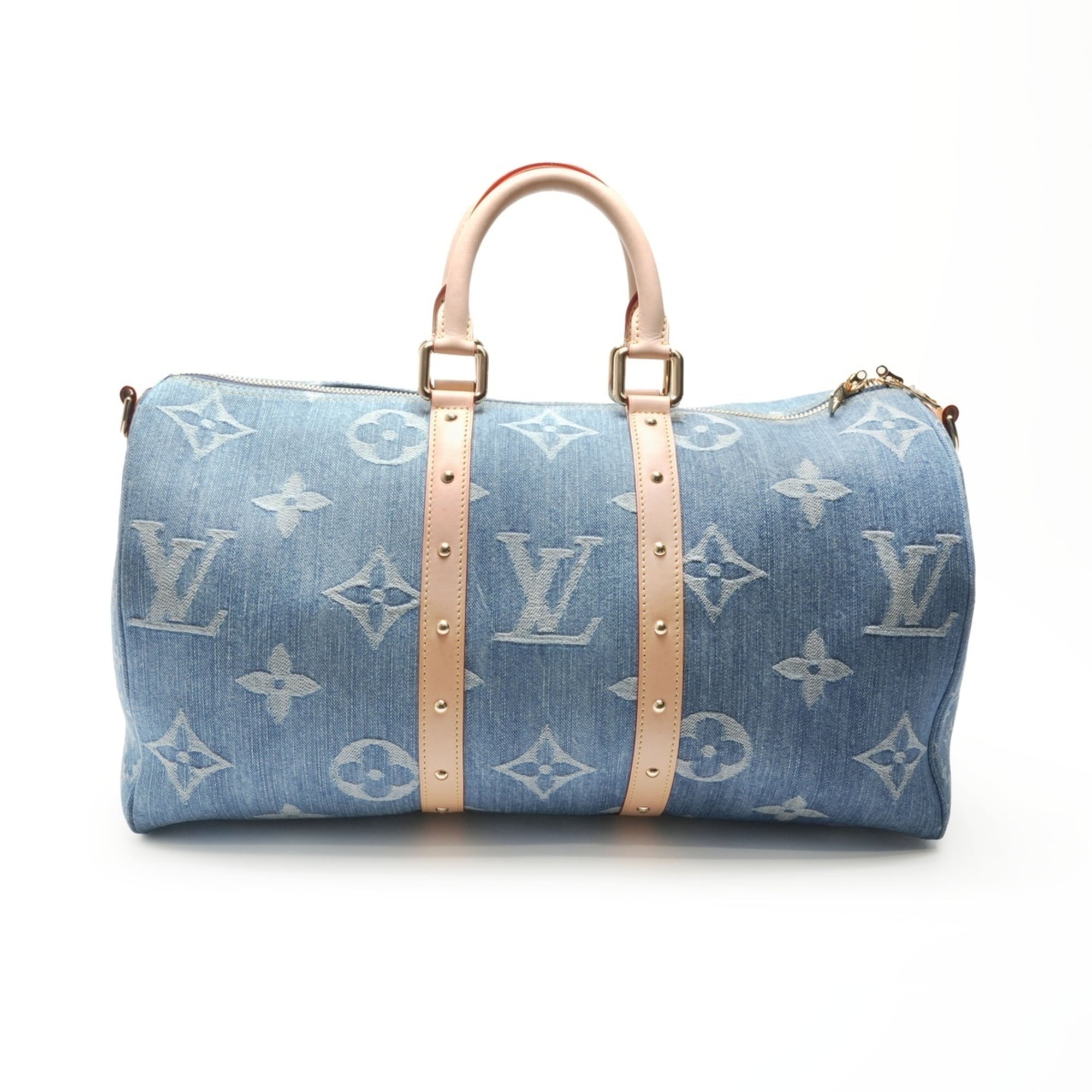 Louis Vuitton Navy Boston Bag (Pre-Owned)