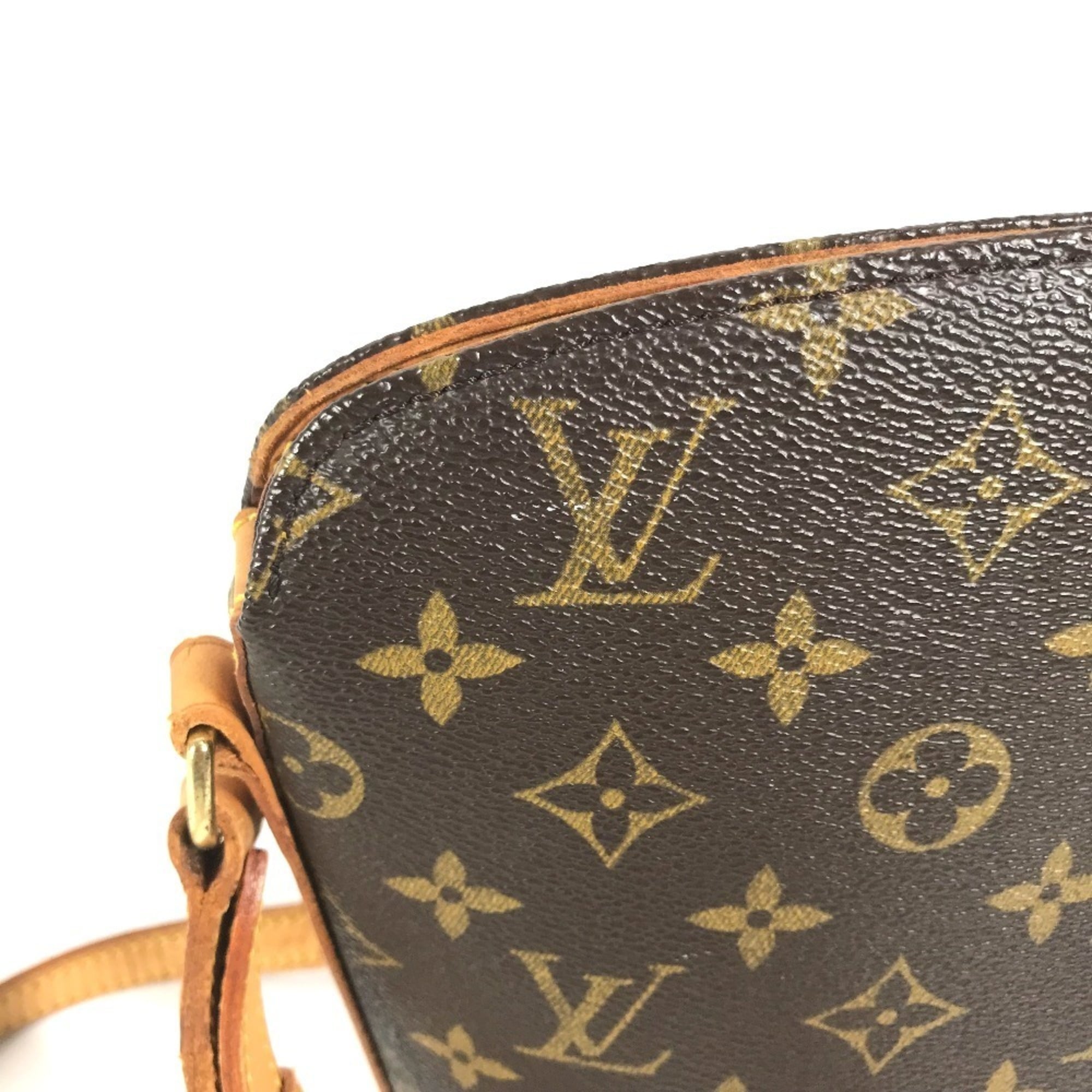 Louis Vuitton Brown Monogram Handbag Pochette Shoulder Bag (Pre-Owned)