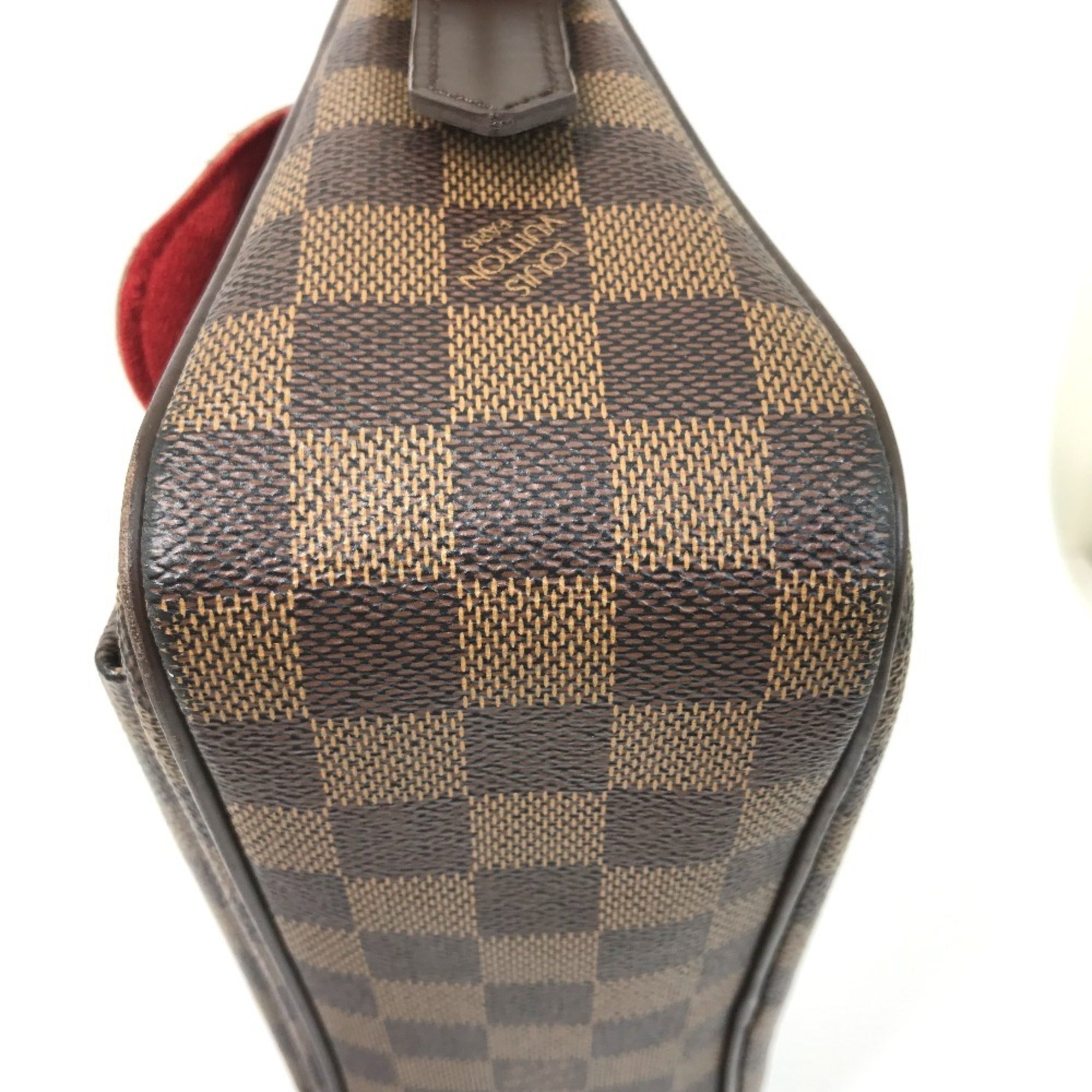 Louis Vuitton Brown Damier Canvas Ebene Damier Canvas Shoulder Bag (Pre-Owned)