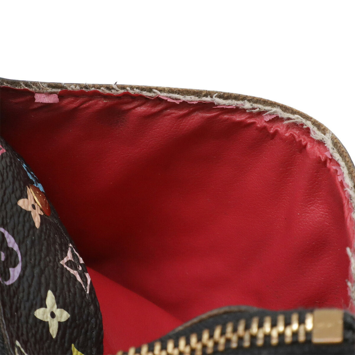 Louis Vuitton Monogram Multi-Color Noir Monogram Multicolore Coin Purse/Coin Case (Pre-Owned)