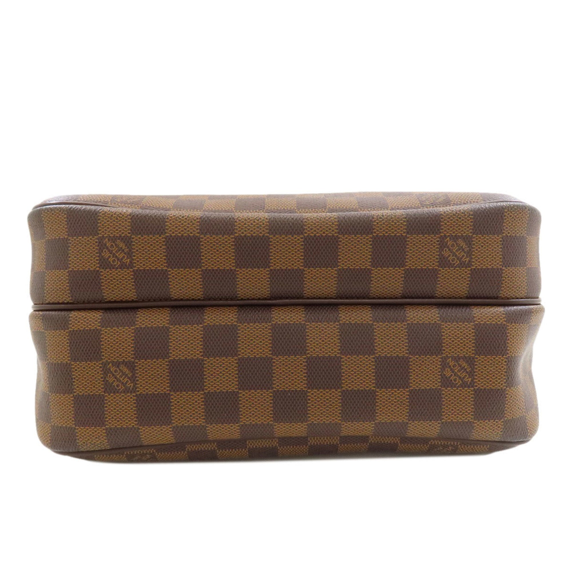 Louis Vuitton Damier Canvas Ebene Damier Canvas Shoulder Bag (Pre-Owned)