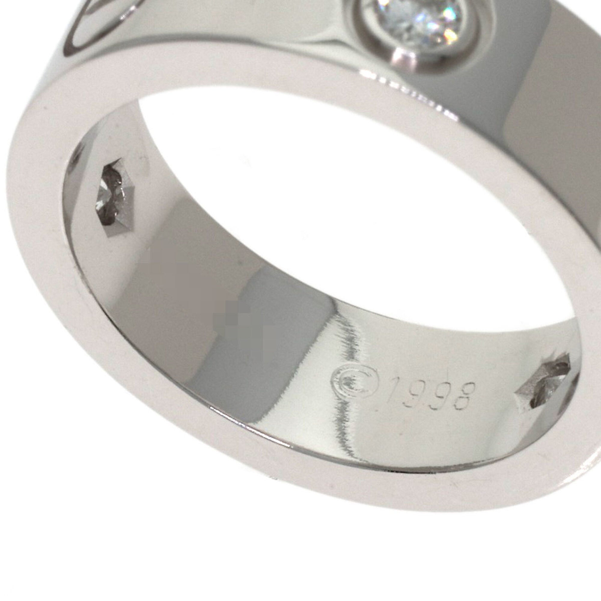 Cartier White Gold (18K) Band Ring (Pre-Owned)