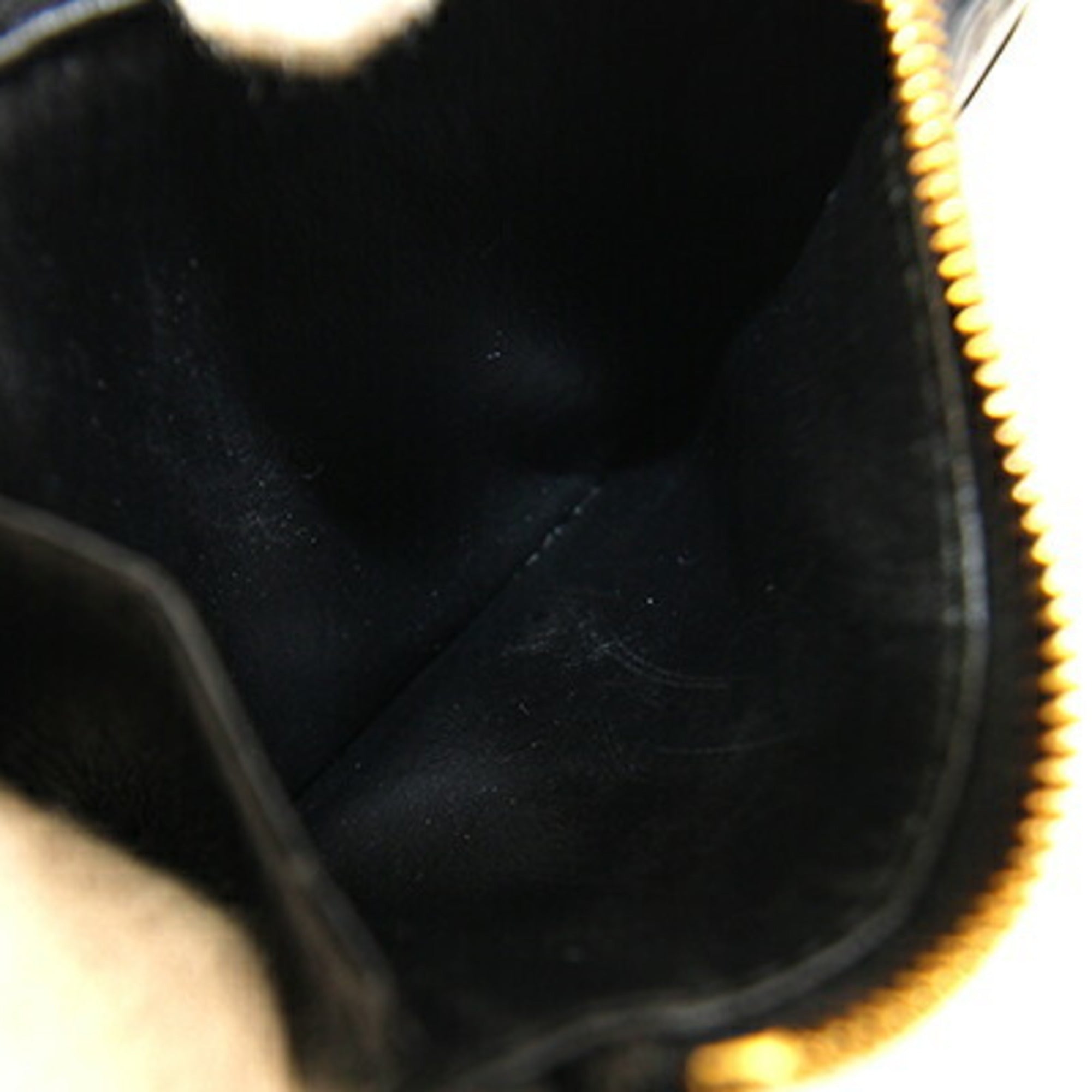 Bottega Veneta Intrecciato Black Leather Wallet (Tri-Fold) (Pre-Owned)