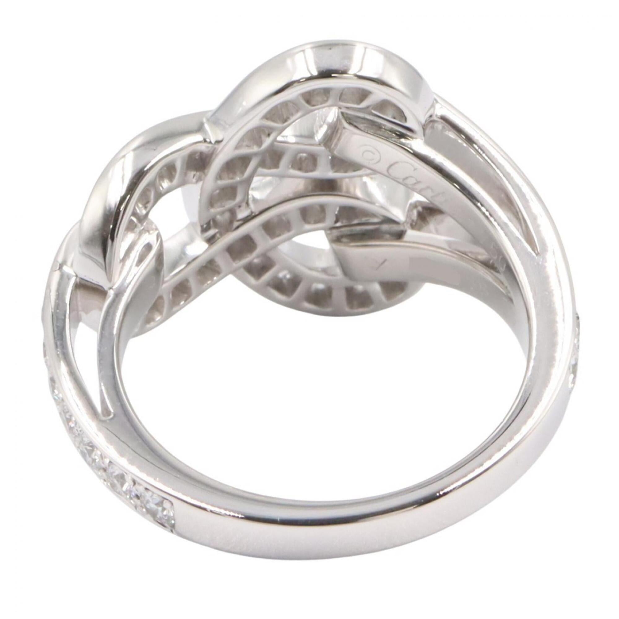 Cartier Clear White White Gold (18K) (Pre-Owned)