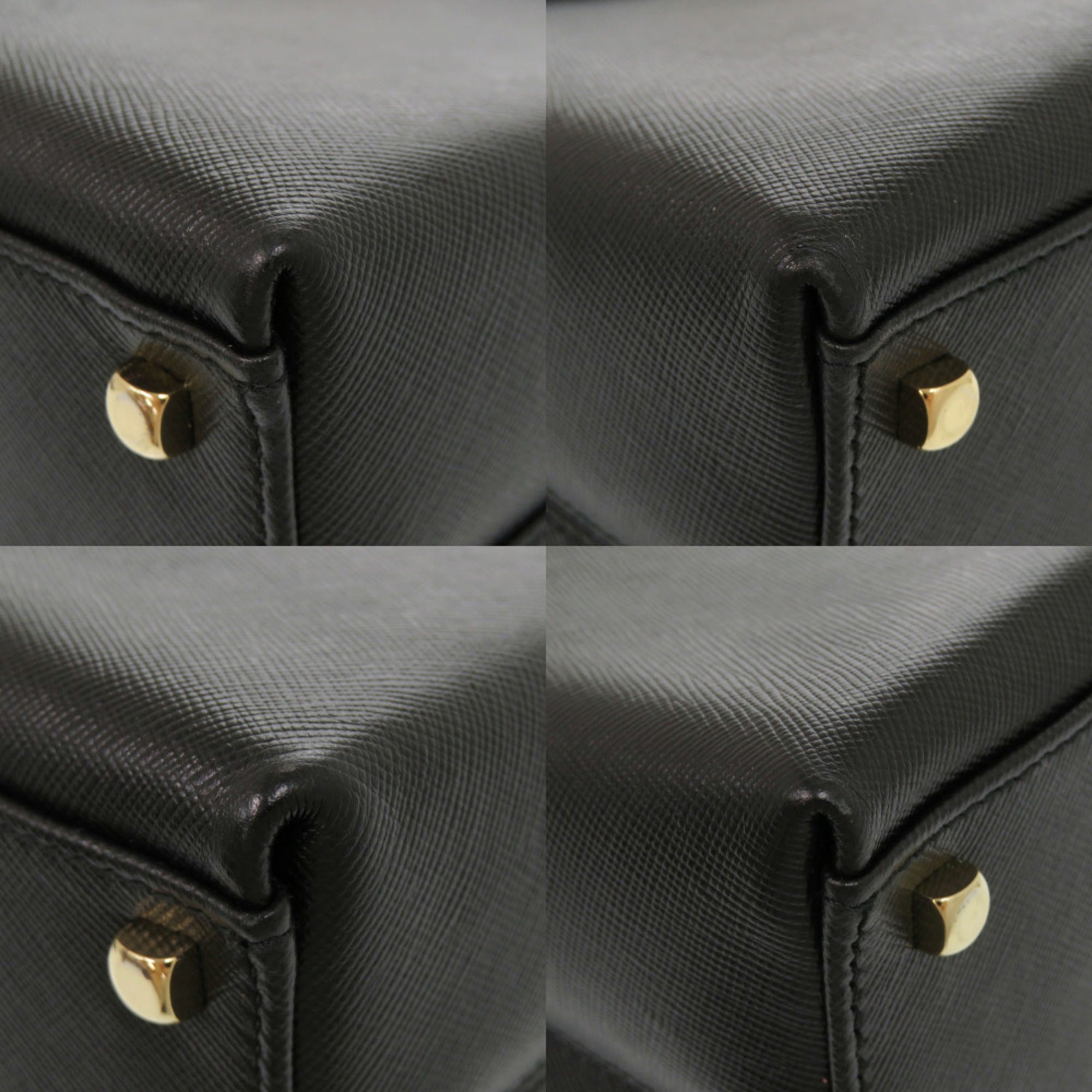 Salvatore Ferragamo Black Leather Handbag (Pre-Owned)