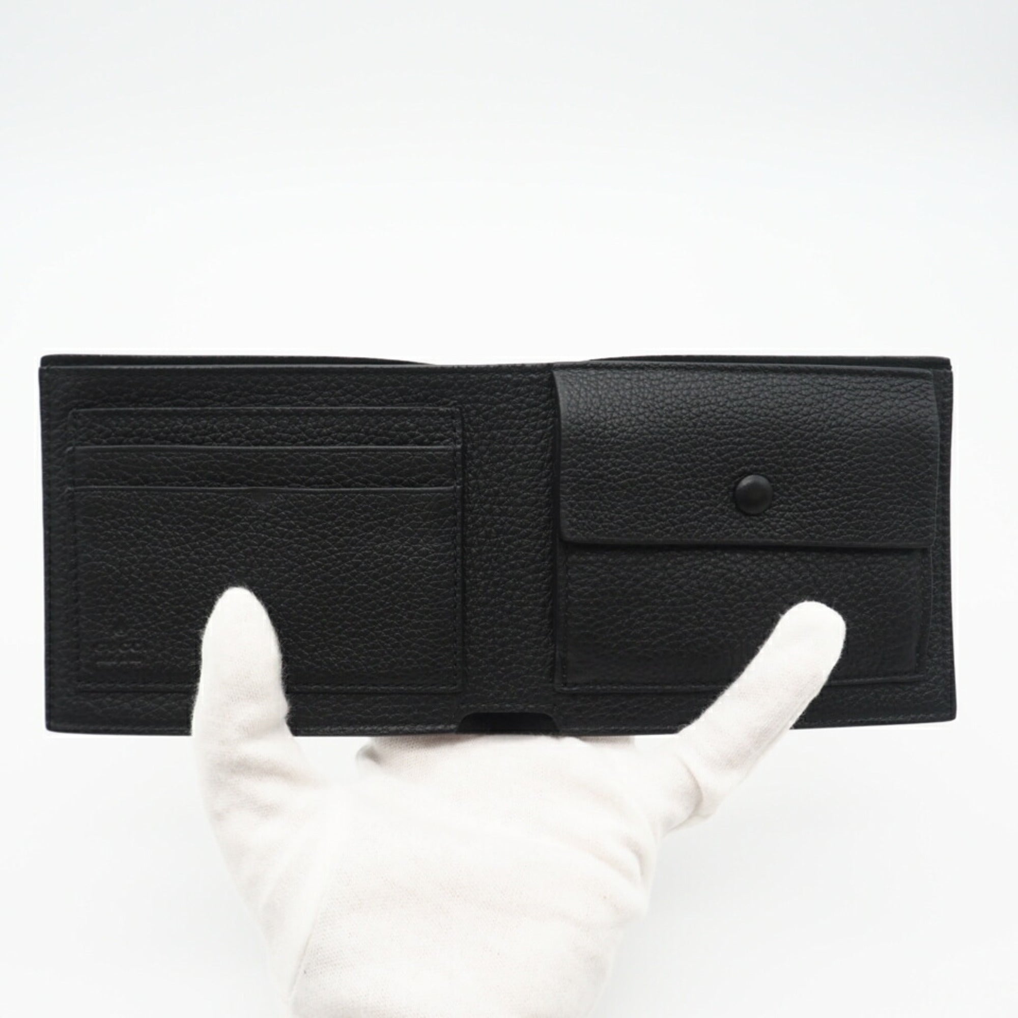Gucci Black Leather Wallet (Bi-Fold) (Pre-Owned)