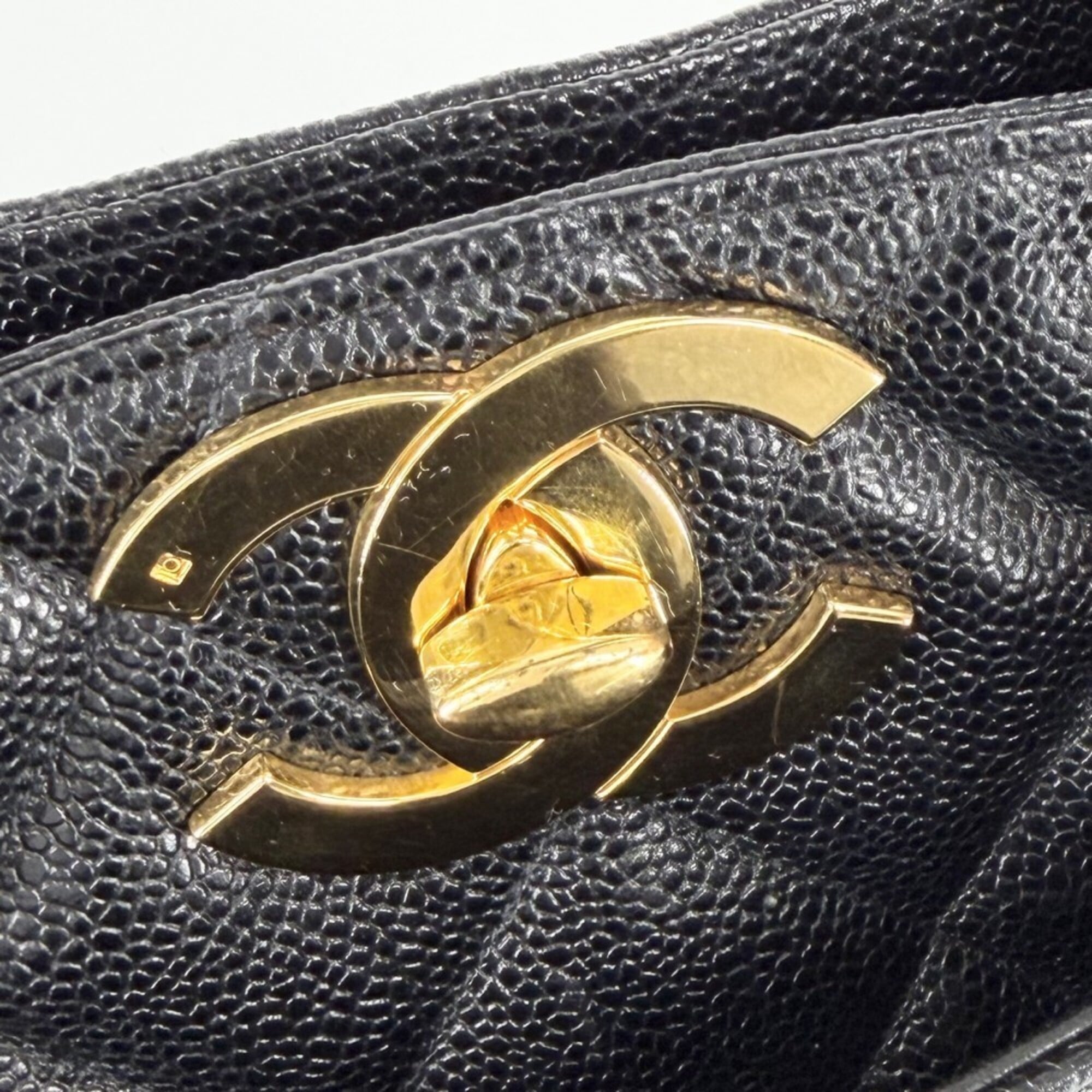 Chanel Black Handbag Tote Bag (Pre-Owned)