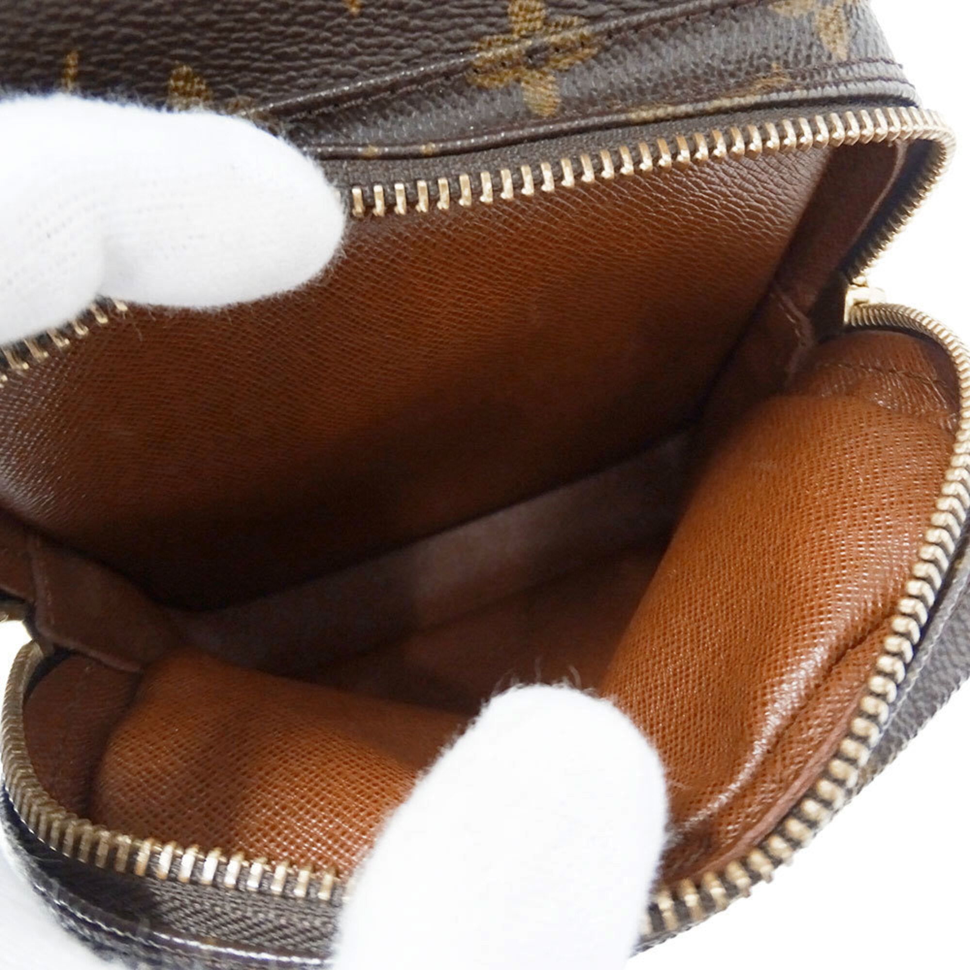 Louis Vuitton Brown Monogram Canvas Shoulder Bag (Pre-Owned)