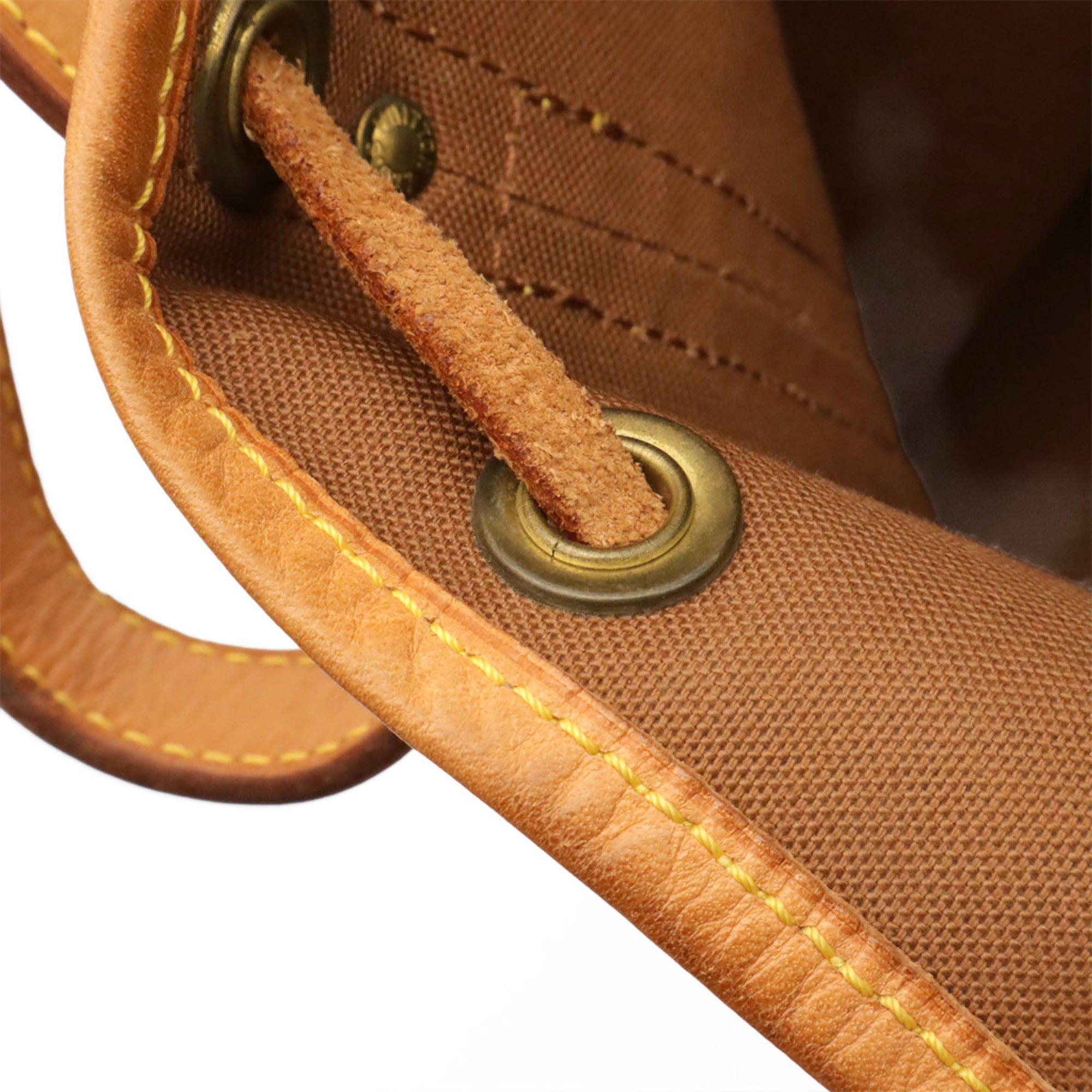 Louis Vuitton Brown Monogram Canvas Pvc Coated Canvas Shoulder Bag (Pre-Owned)