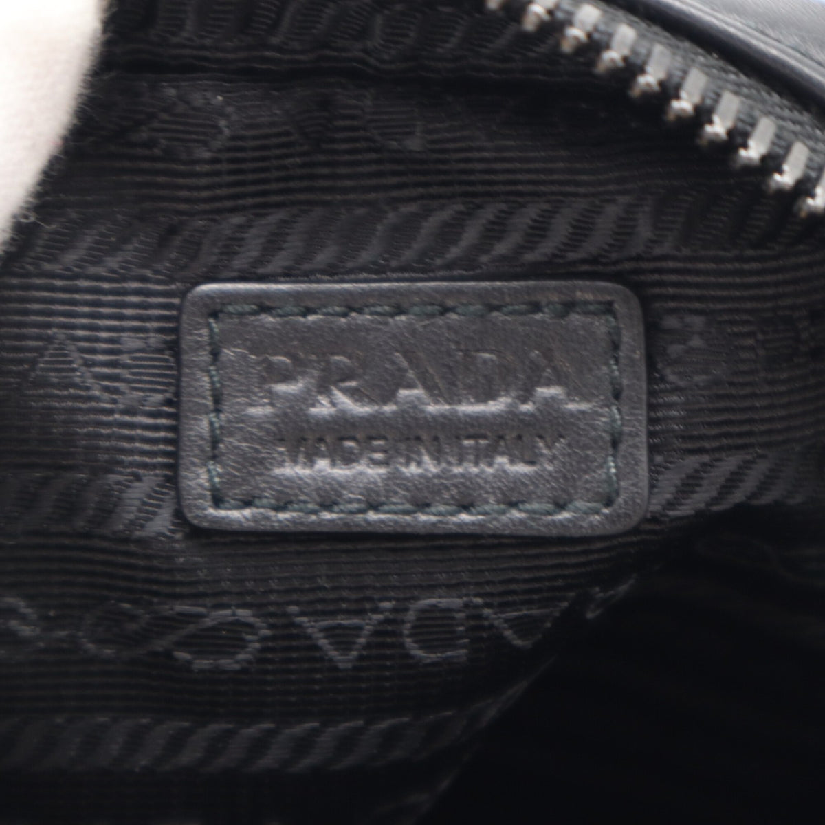 Prada Black Leather Shoulder Bag (Pre-Owned)