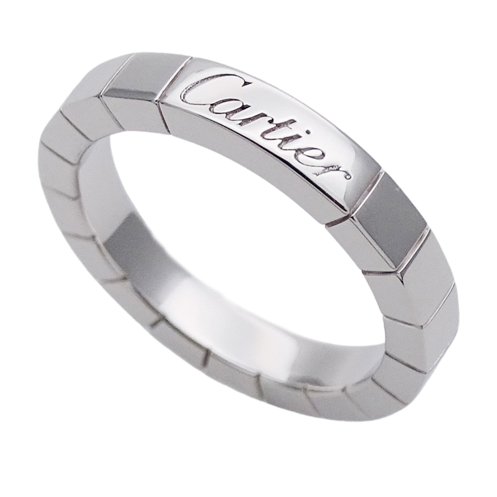 Cartier White Gold White Gold (18K) Band Ring (Pre-Owned)