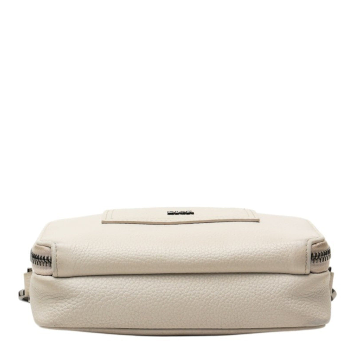 Christian Dior Ivory Leather Shoulder Bag (Pre-Owned)
