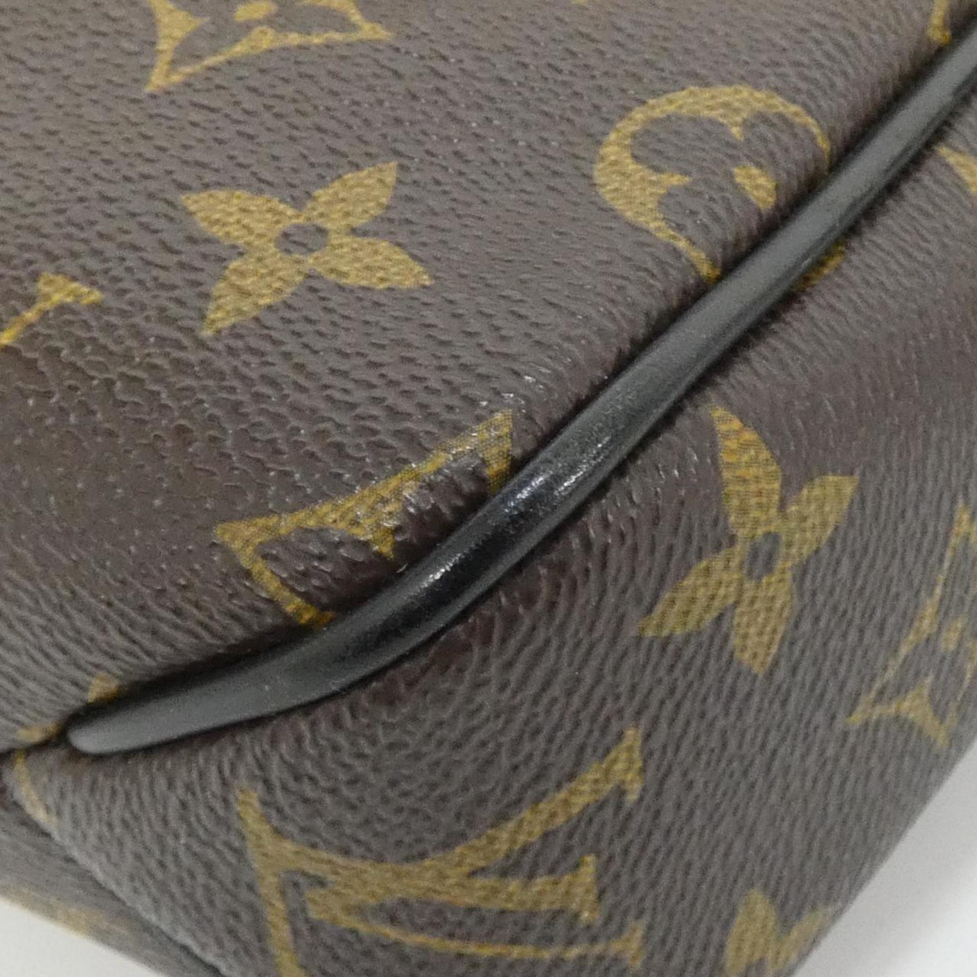 Louis Vuitton Monogram Macassar Marron Coated Canvas Shoulder Bag (Pre-Owned)