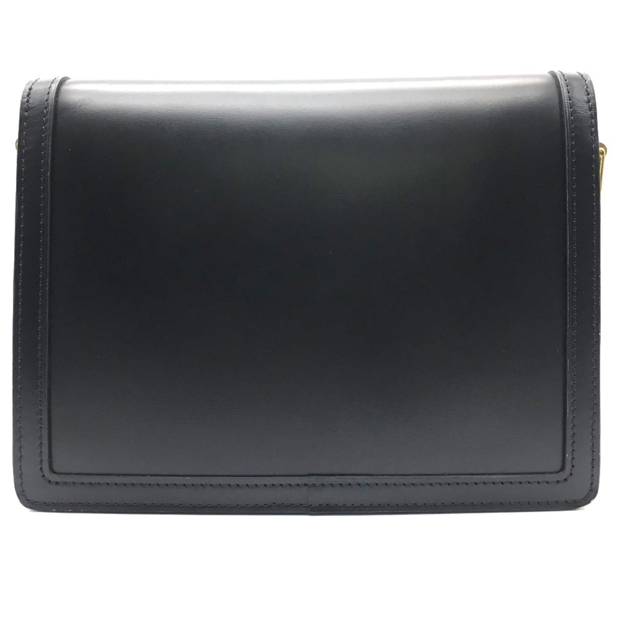 Louis Vuitton Black Noir Leather Shoulder Bag (Pre-Owned)