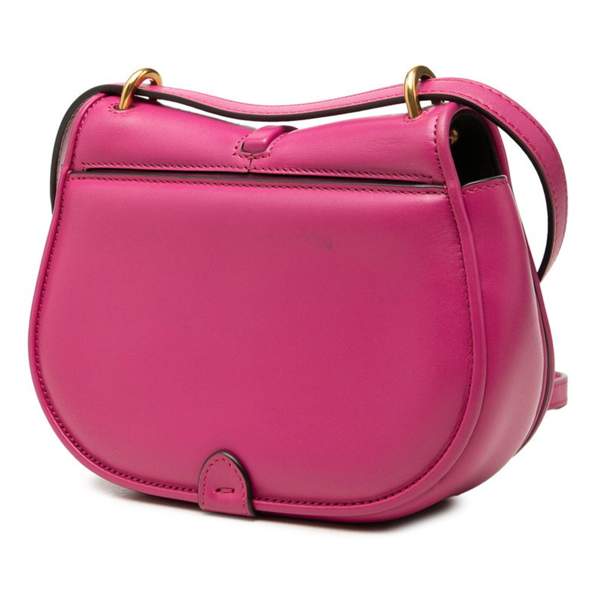 Fendi Pink Leather Shoulder Bag (Pre-Owned)