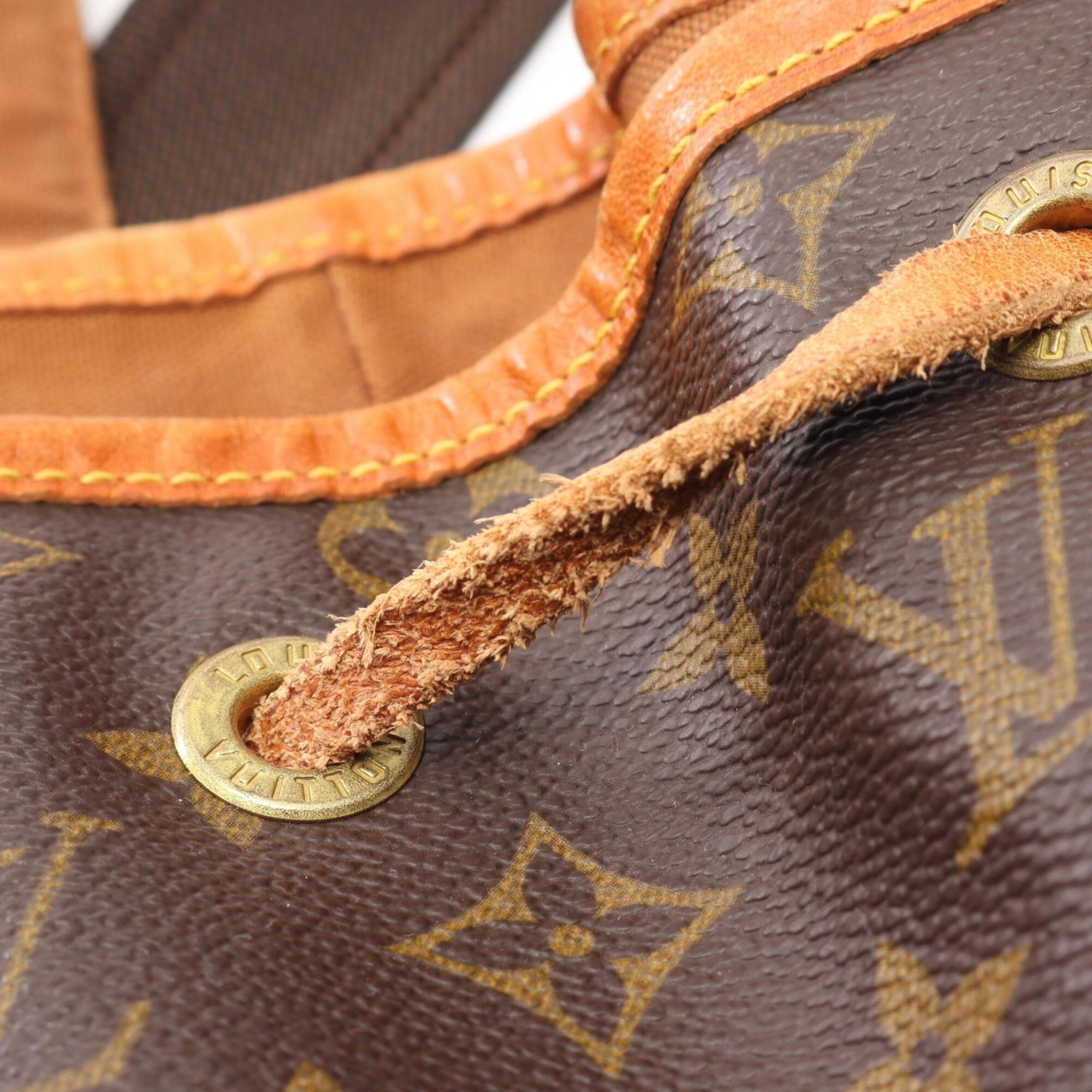 Louis Vuitton Brown Monogram Monogram Leather Backpack (Pre-Owned)