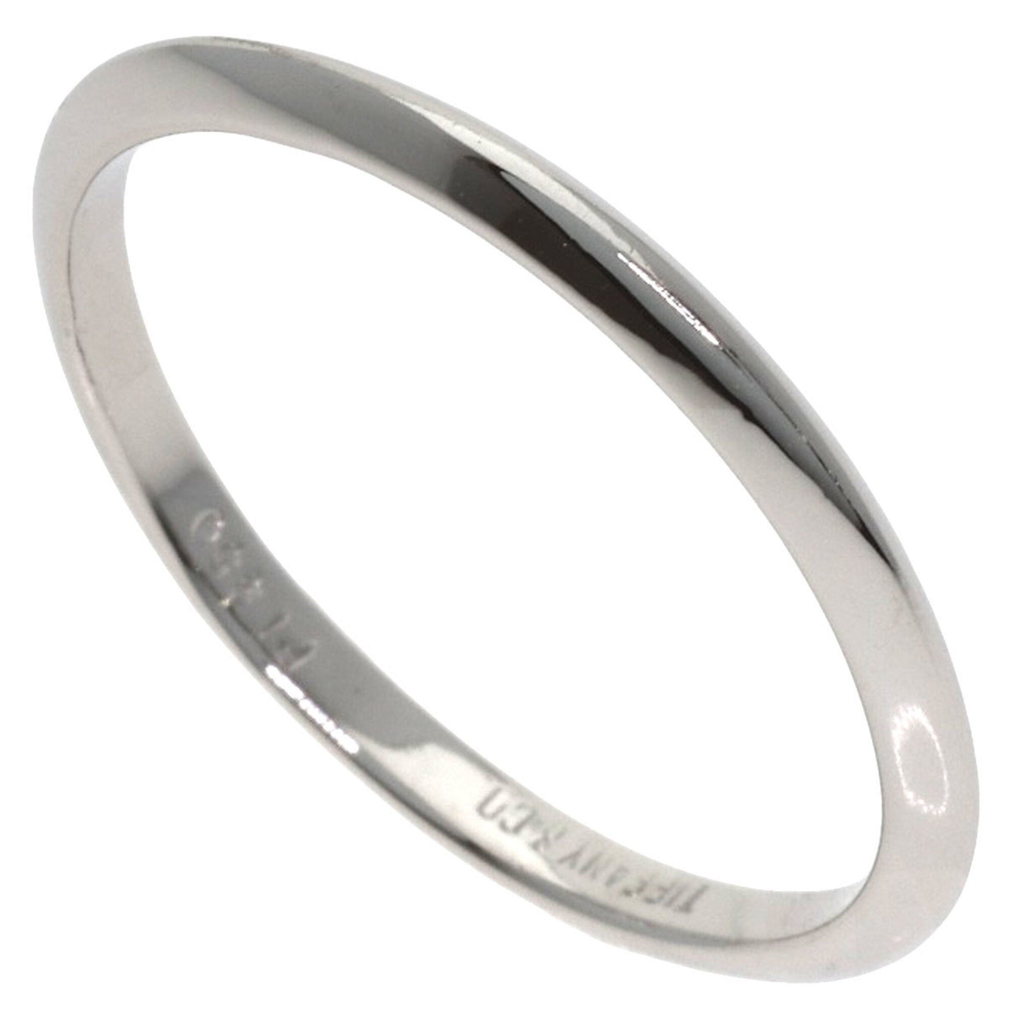 Tiffany Platinum 950 Band Ring (Pre-Owned)