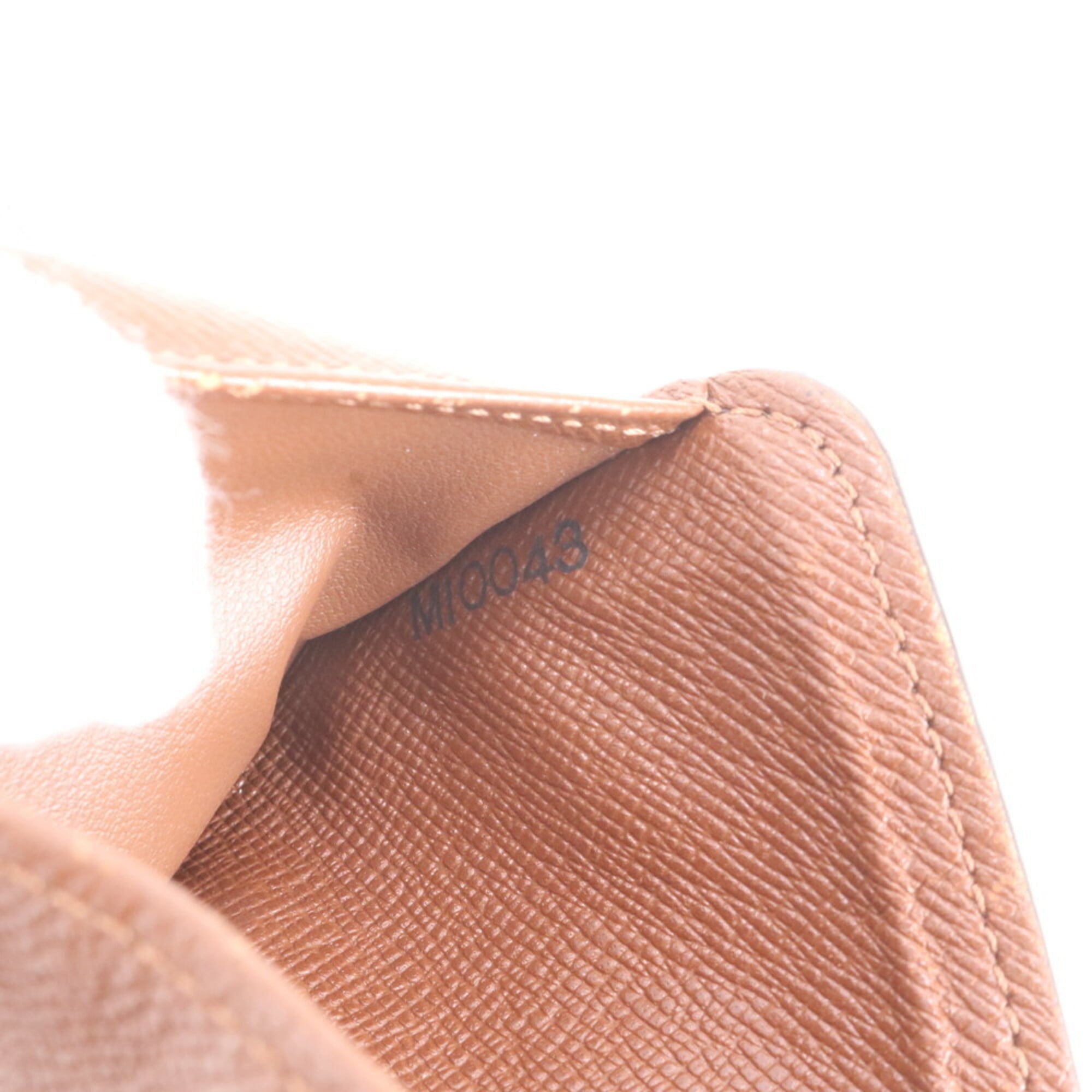 Louis Vuitton Brown Cuir Ombre Leather Coated Canvas Wallet (Bi-Fold) (Pre-Owned)