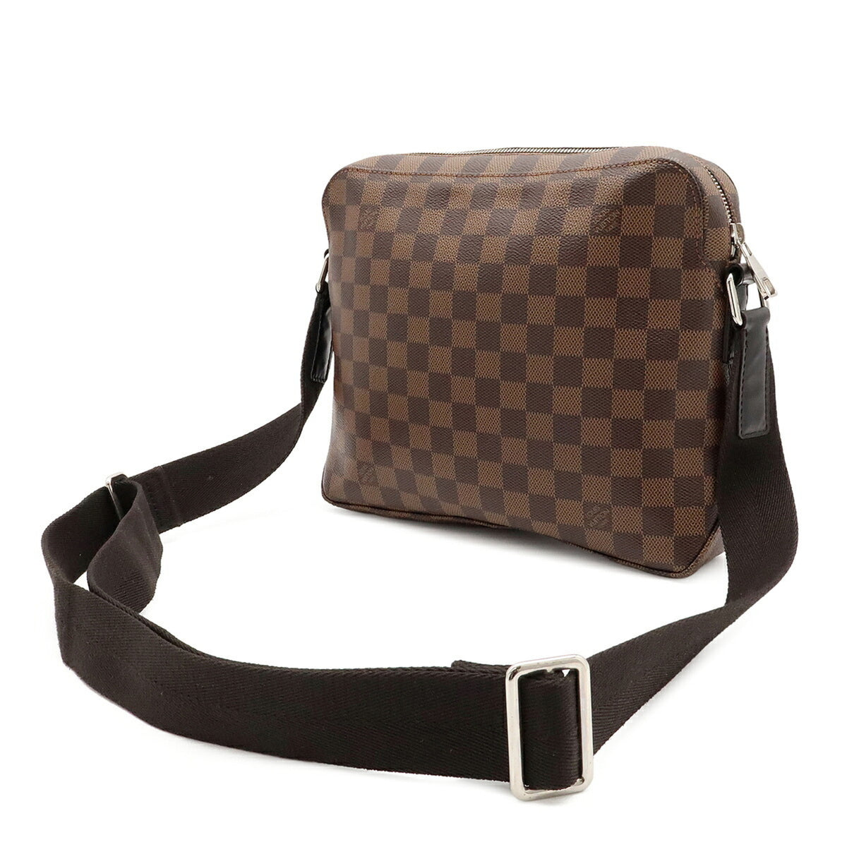 Louis Vuitton Damier Brown Pvc Handbag Shoulder Bag (Pre-Owned)