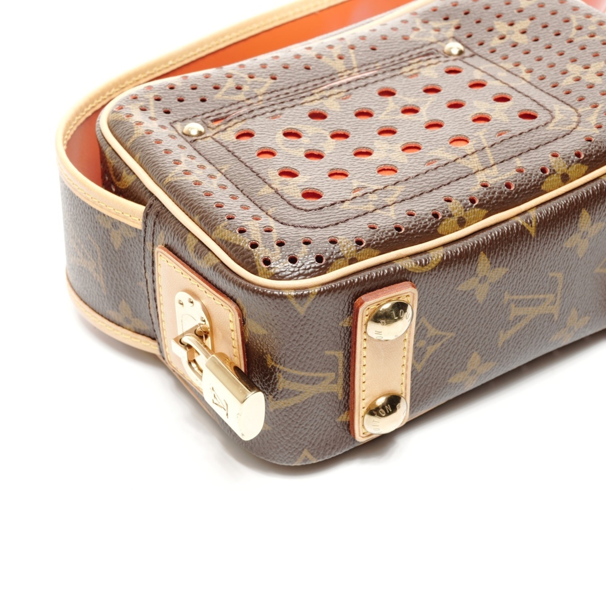 Louis Vuitton Brown Monogram Monogram Perforated Shoulder Bag (Pre-Owned)