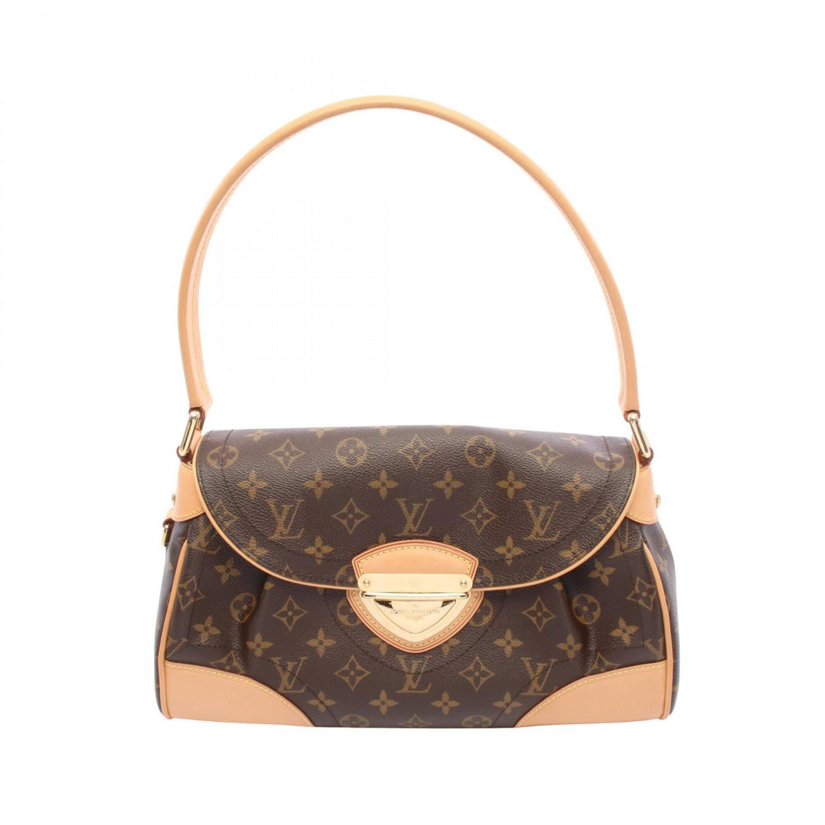Louis Vuitton Brown Monogram Pvc Coated Canvas Leather Shoulder Bag (Pre-Owned)