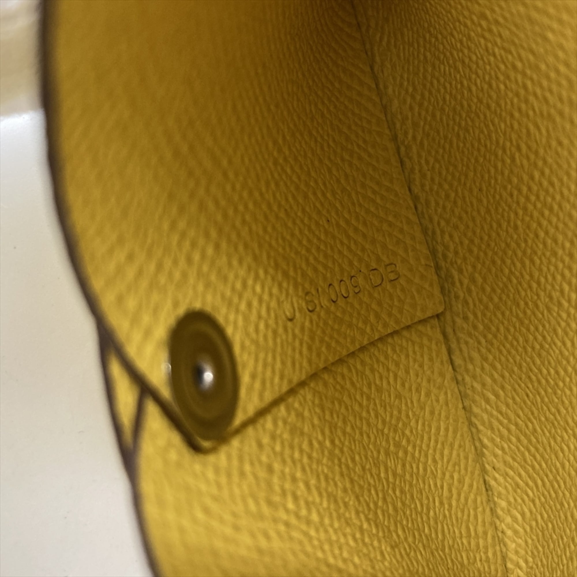 Hermes Yellow Epsom Leather Coin Purse/Coin Case (Pre-Owned)